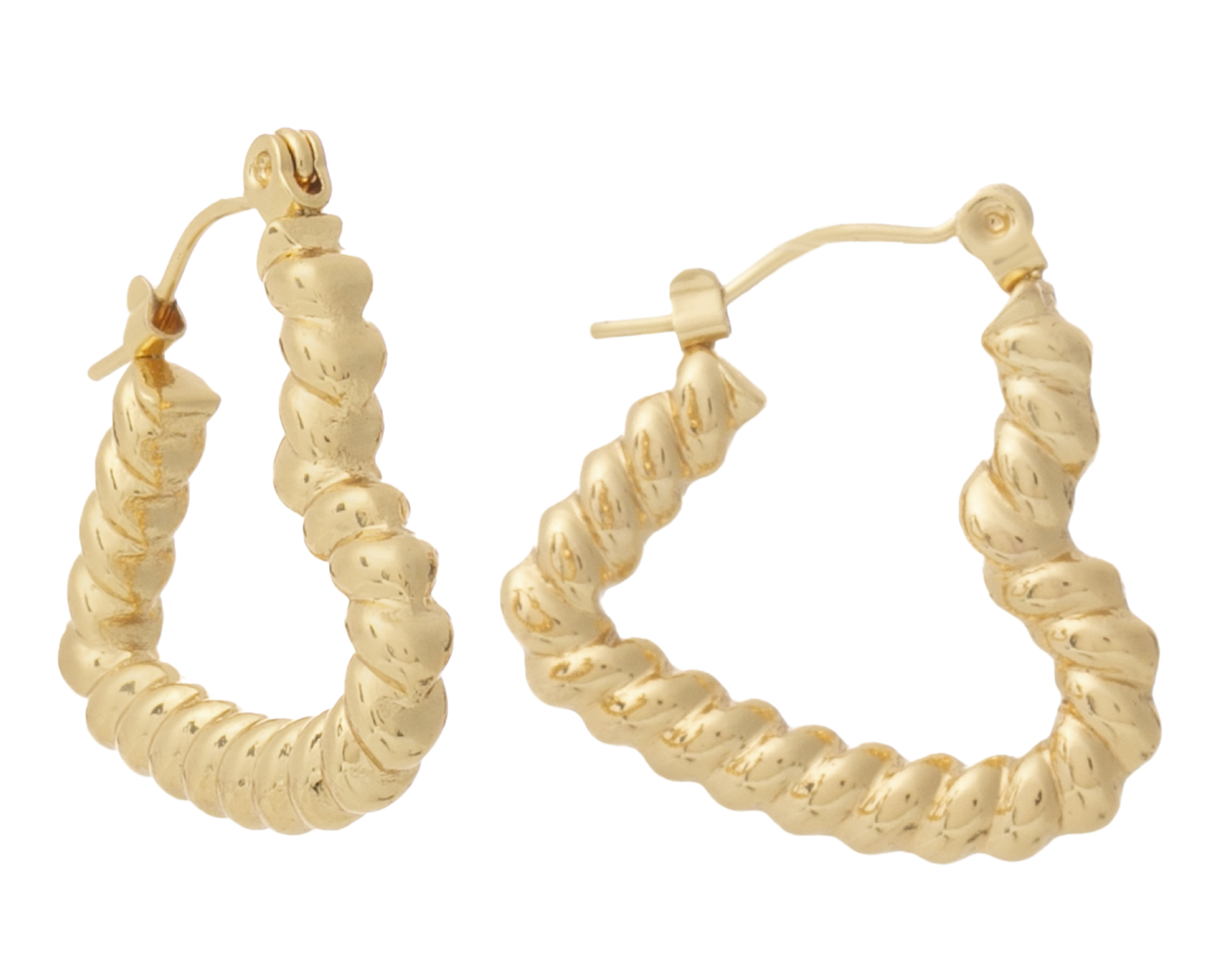 Aretes Corazón de Acero Inoxidable Start