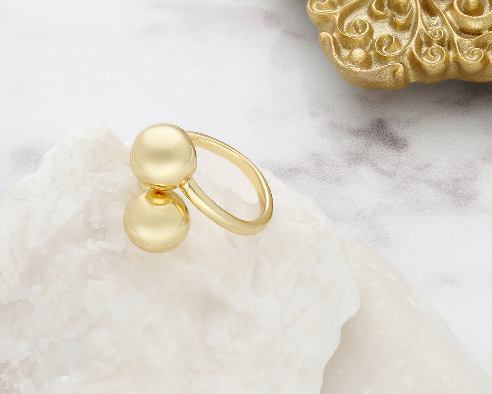 Foto 7 pulgar | Foto 6 | Anillo Chapa de Oro 18k Frassinoro Ajustable