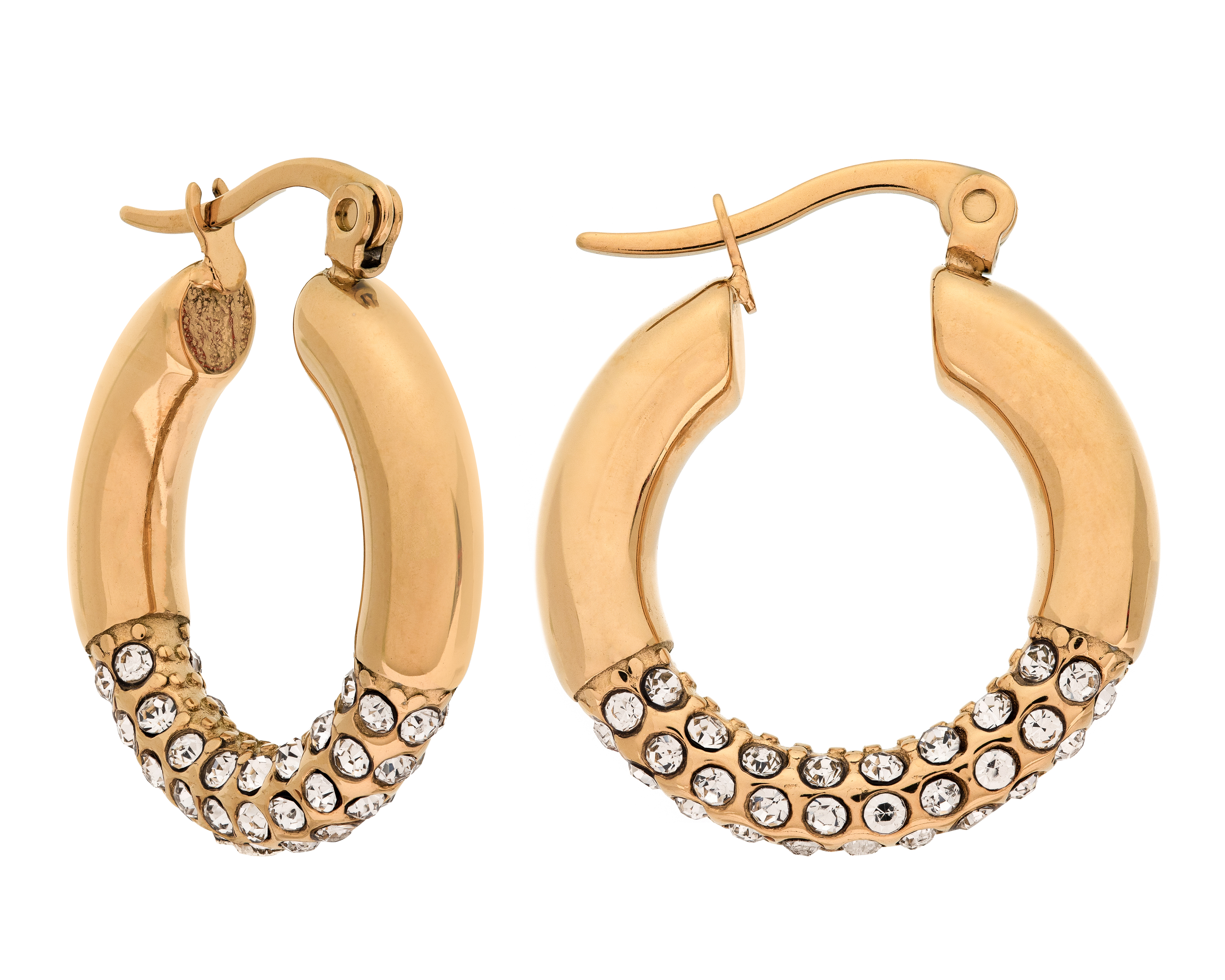 Foto 1 | Foto 1 | Aretes de Acero Inoxidable Jennifer Lopez