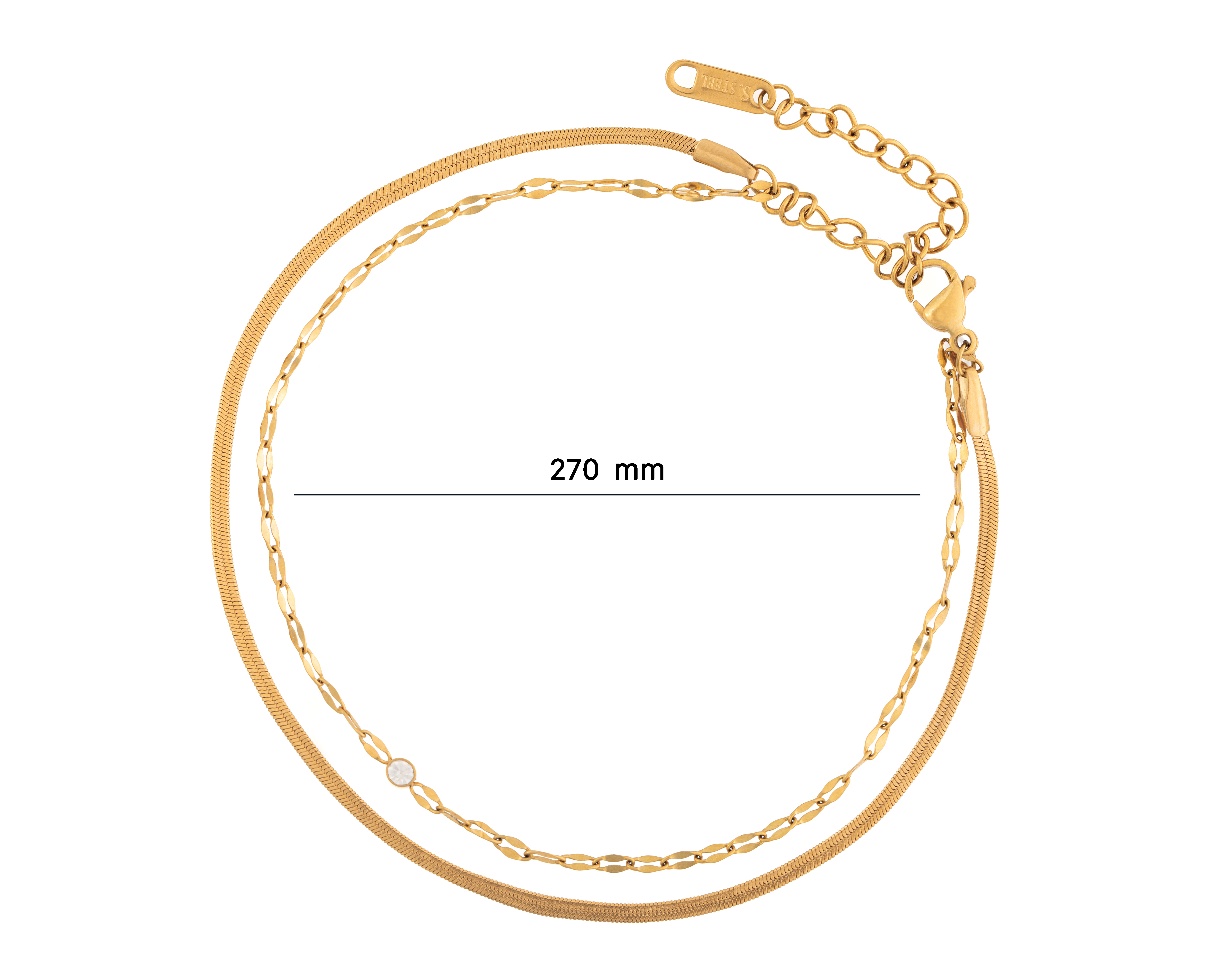 Foto 6 pulgar | Foto 5 | Pulsera de Acero Inoxidable Jennifer Lopez