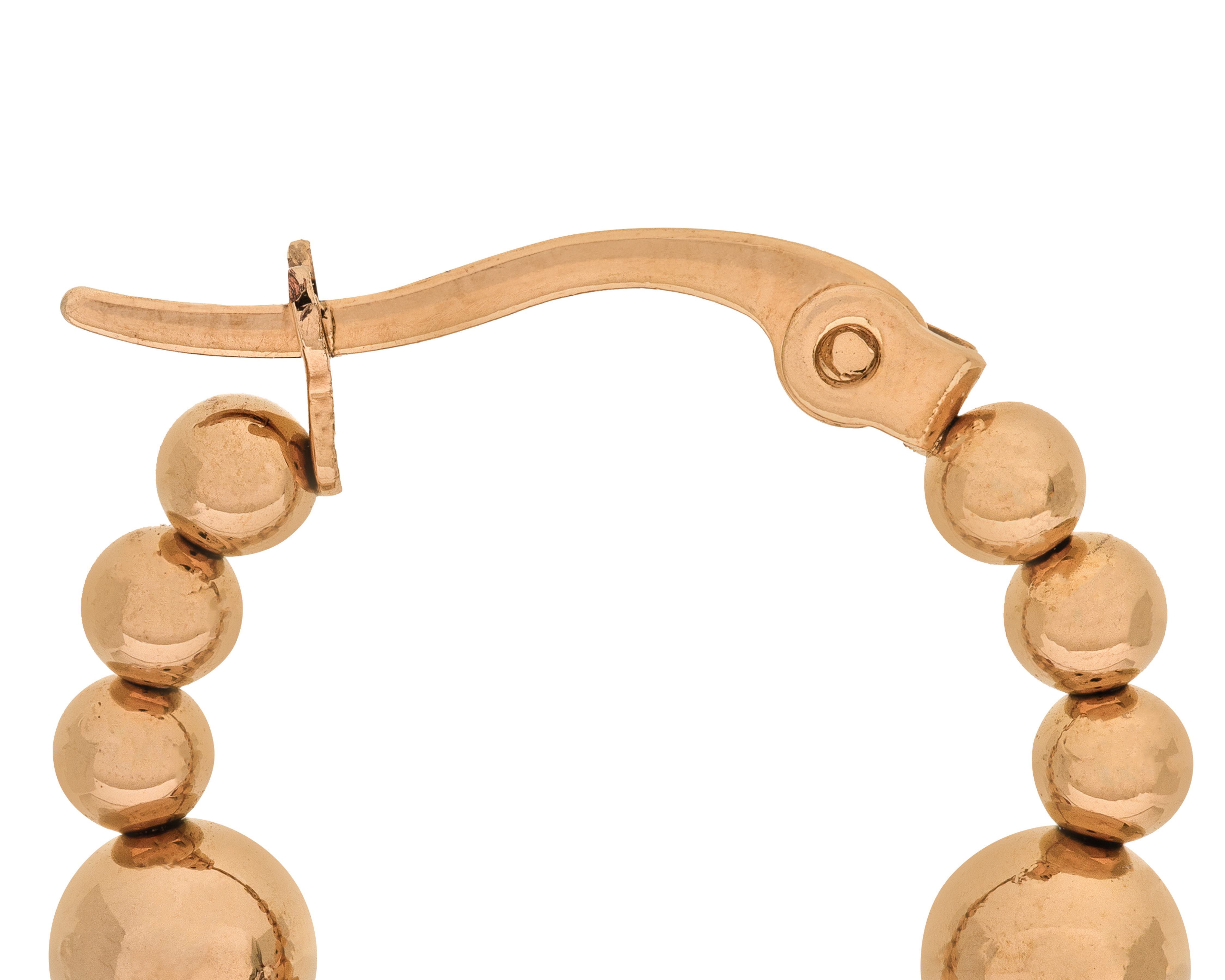 Foto 4 pulgar | Foto 3 | Aretes de Acero Inoxidable Jennifer Lopez