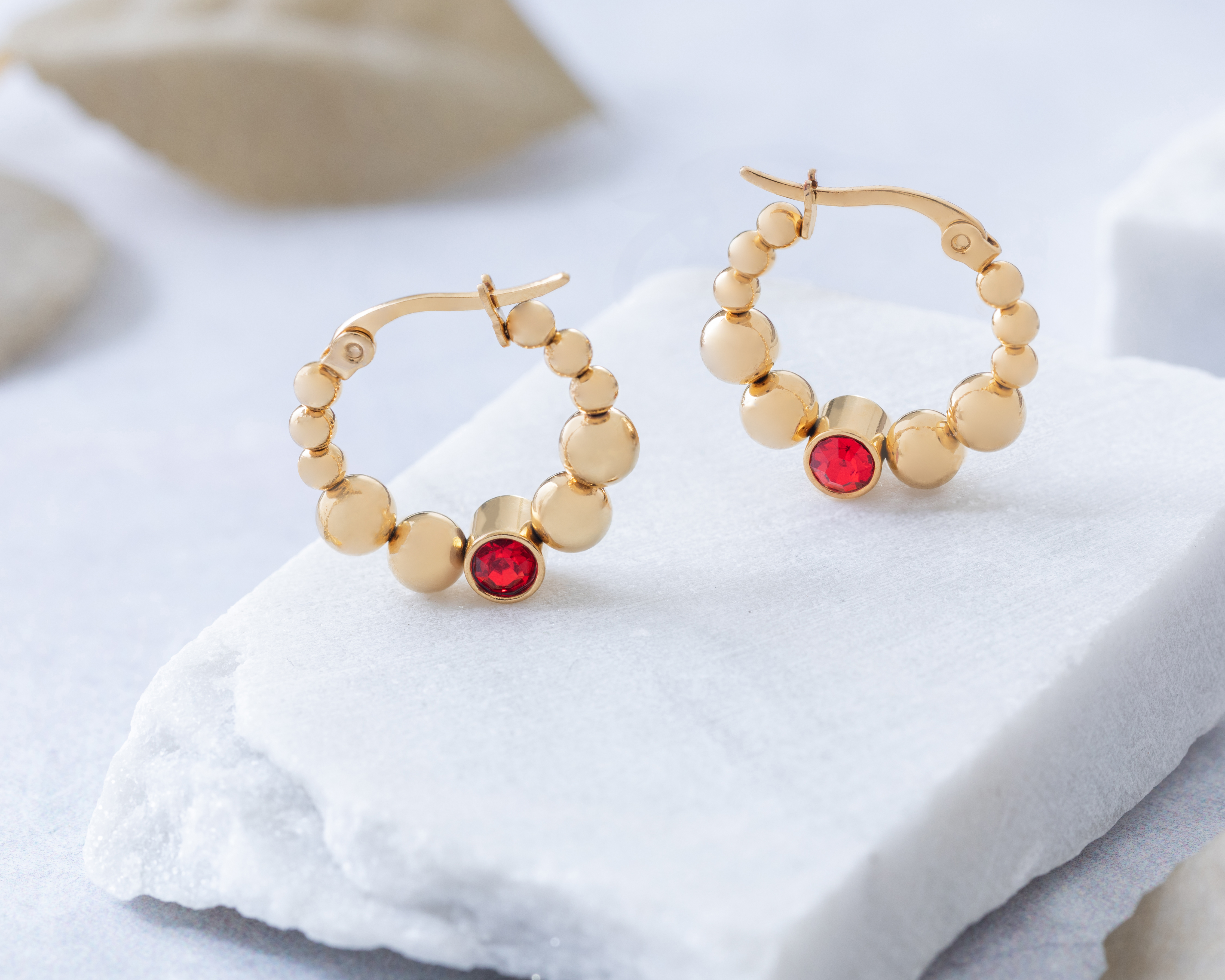 Foto 4 | Foto 4 | Aretes de Acero Inoxidable Jennifer Lopez