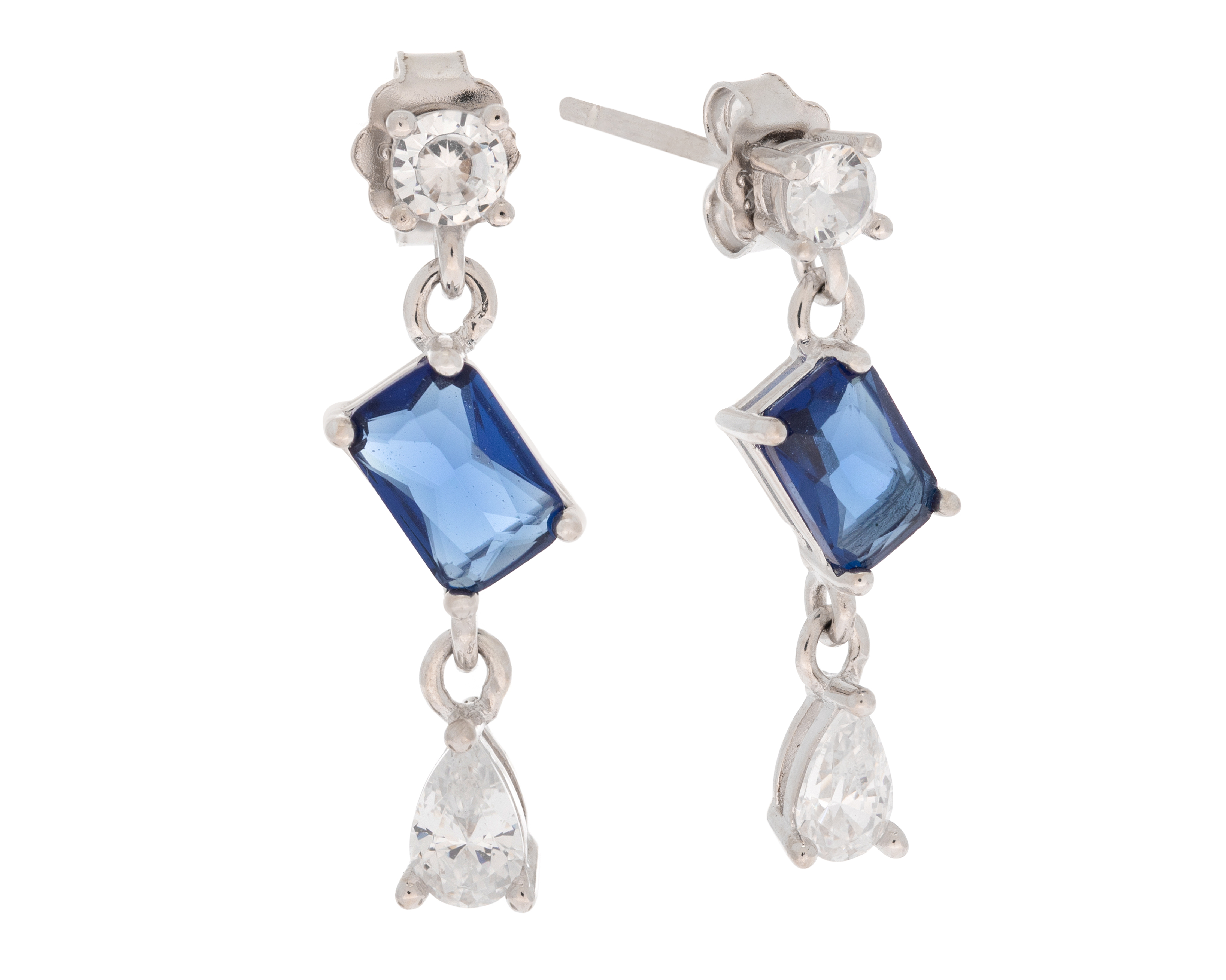 Foto 2 pulgar | Foto 1 | Aretes de Plata Sahara