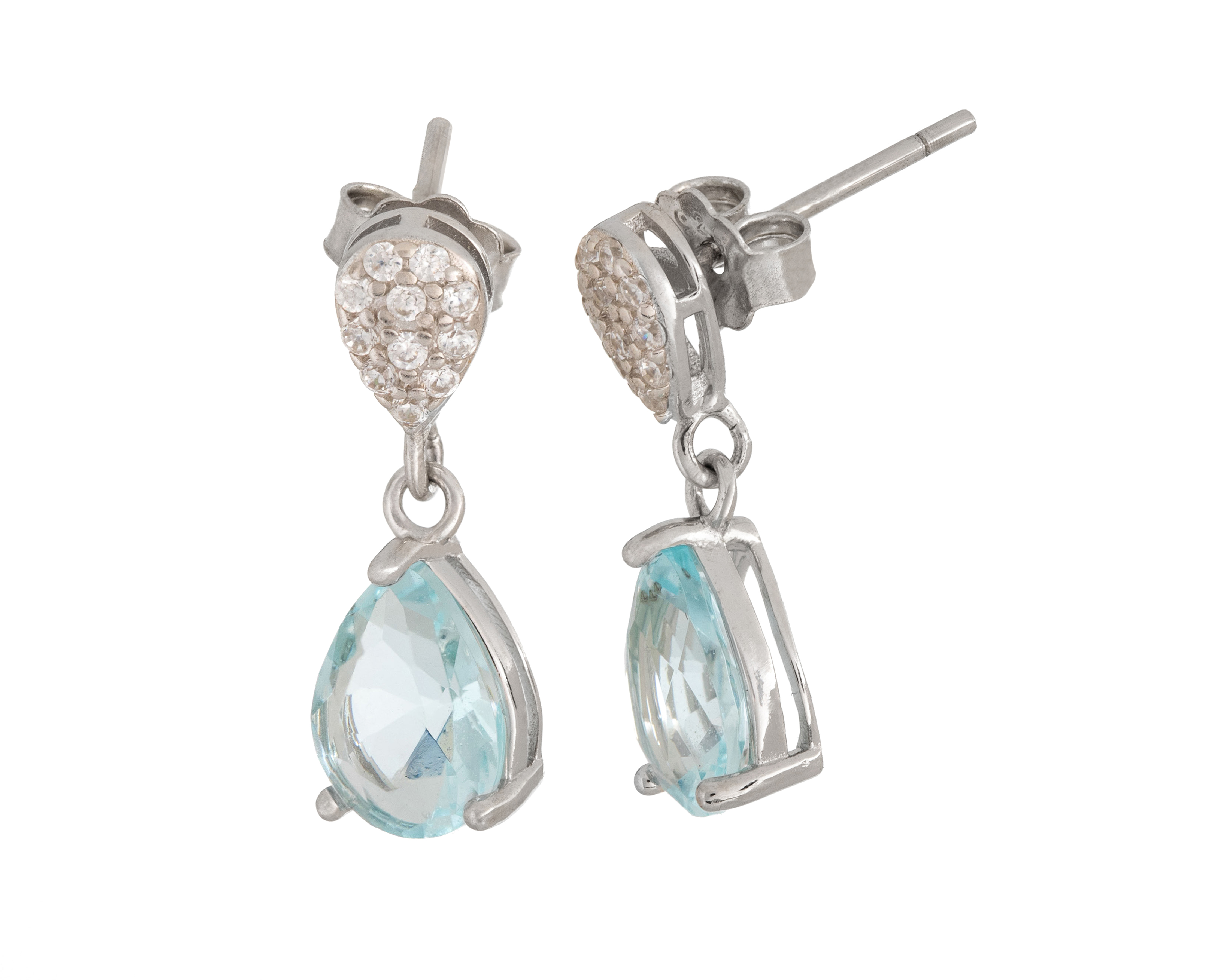 Aretes de Plata Sahara