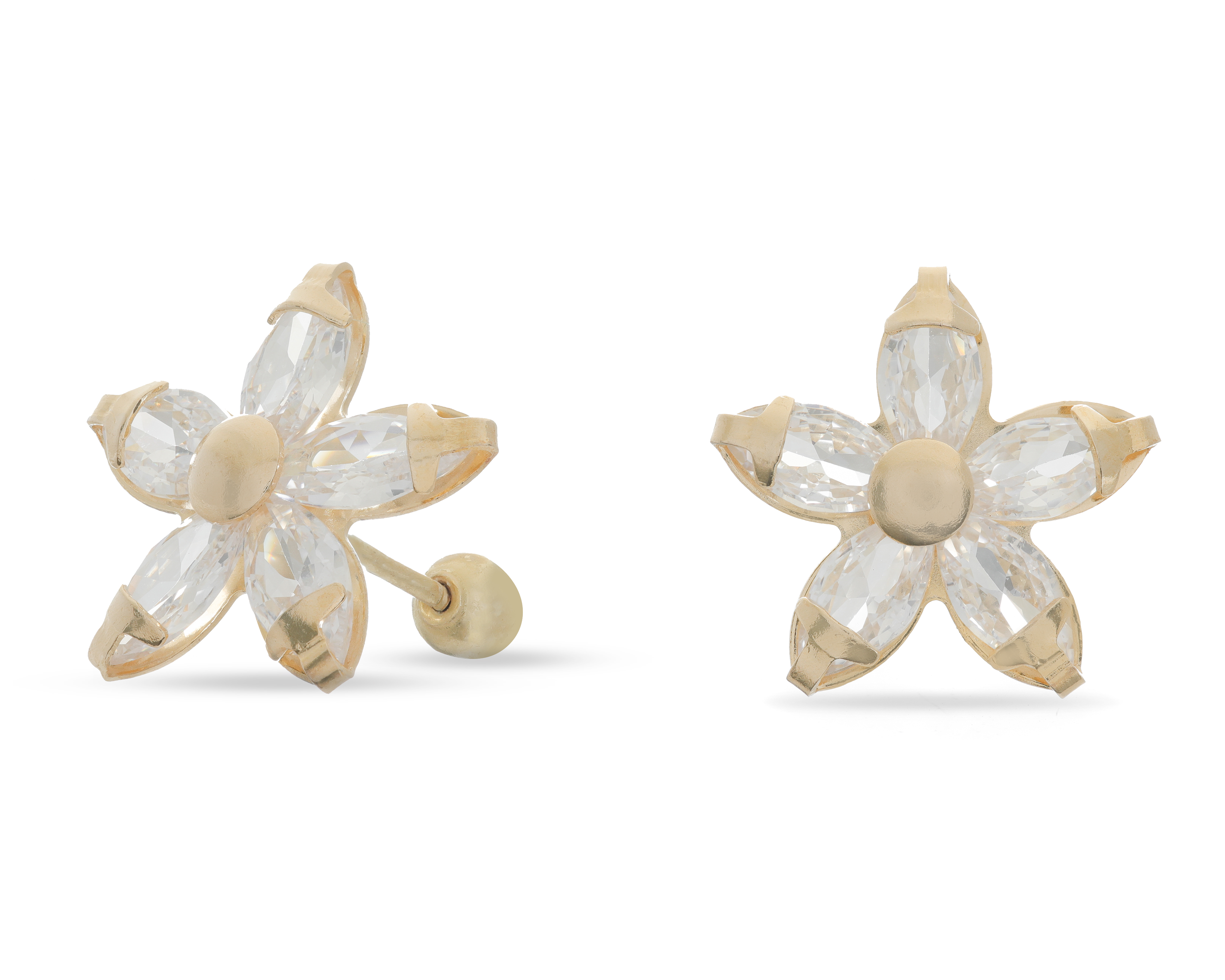 Broqueles de Oro 10K Sentimientos