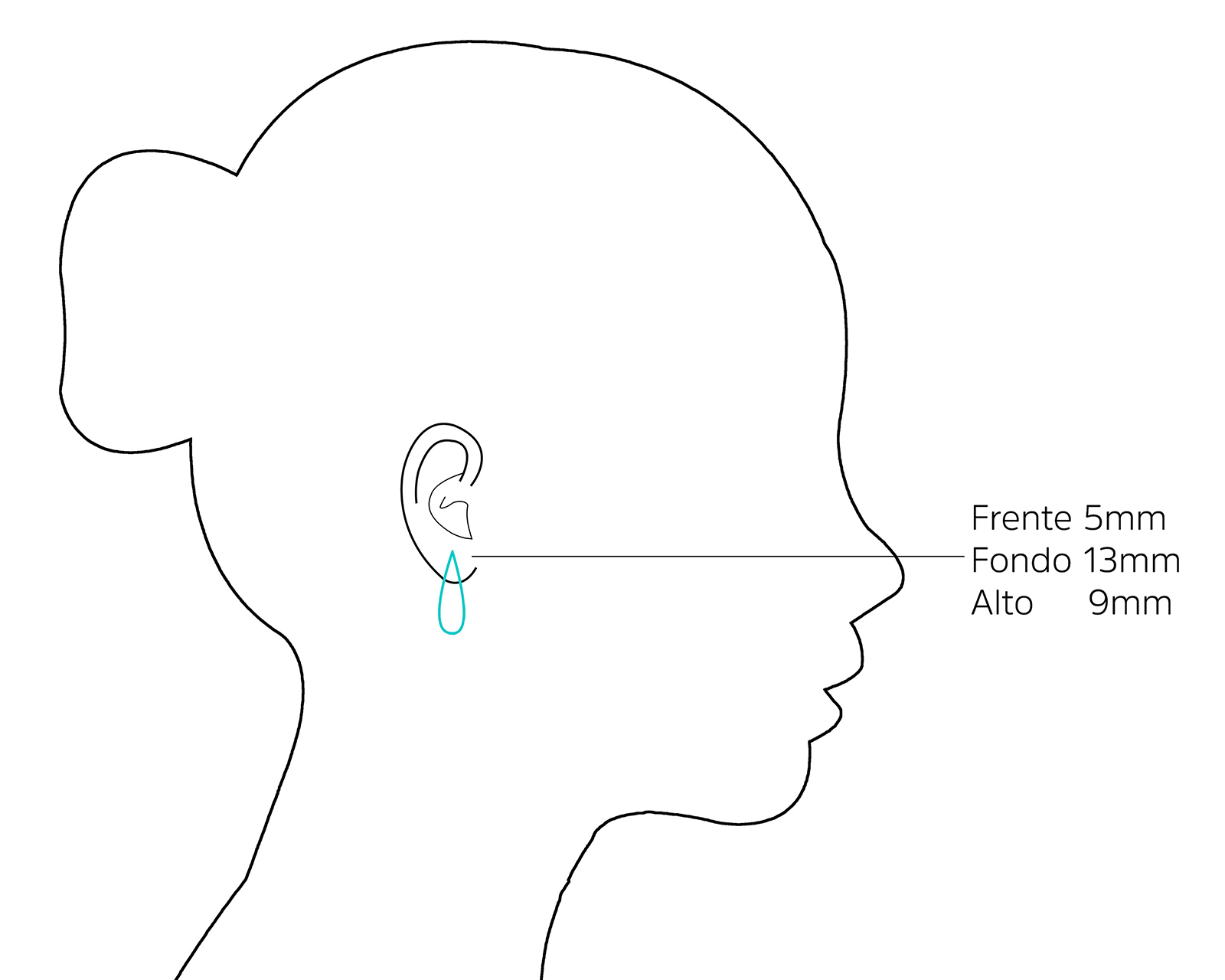 Foto 4 | Foto 4 | Aretes Chapa de Oro 18k Plafer