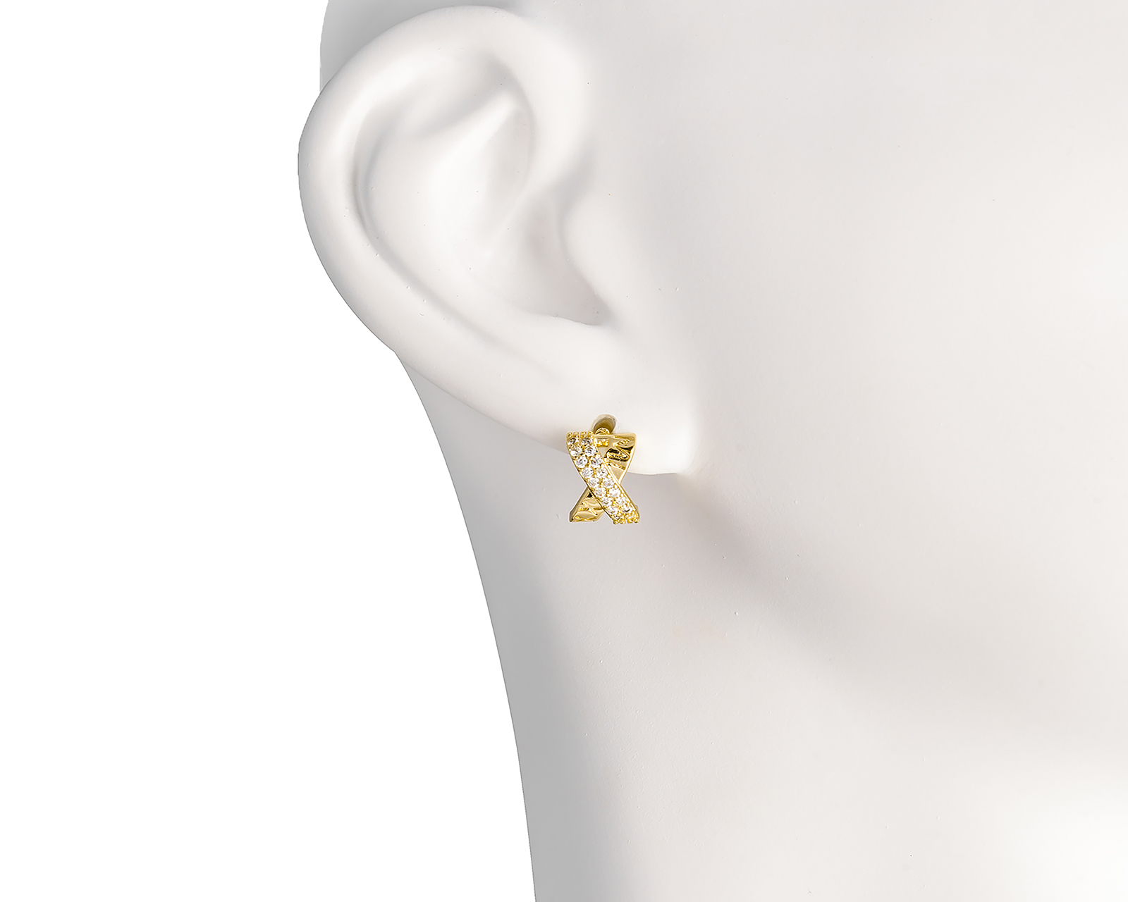 Foto 5 | Foto 5 | Aretes Chapa de Oro 18k Plafer