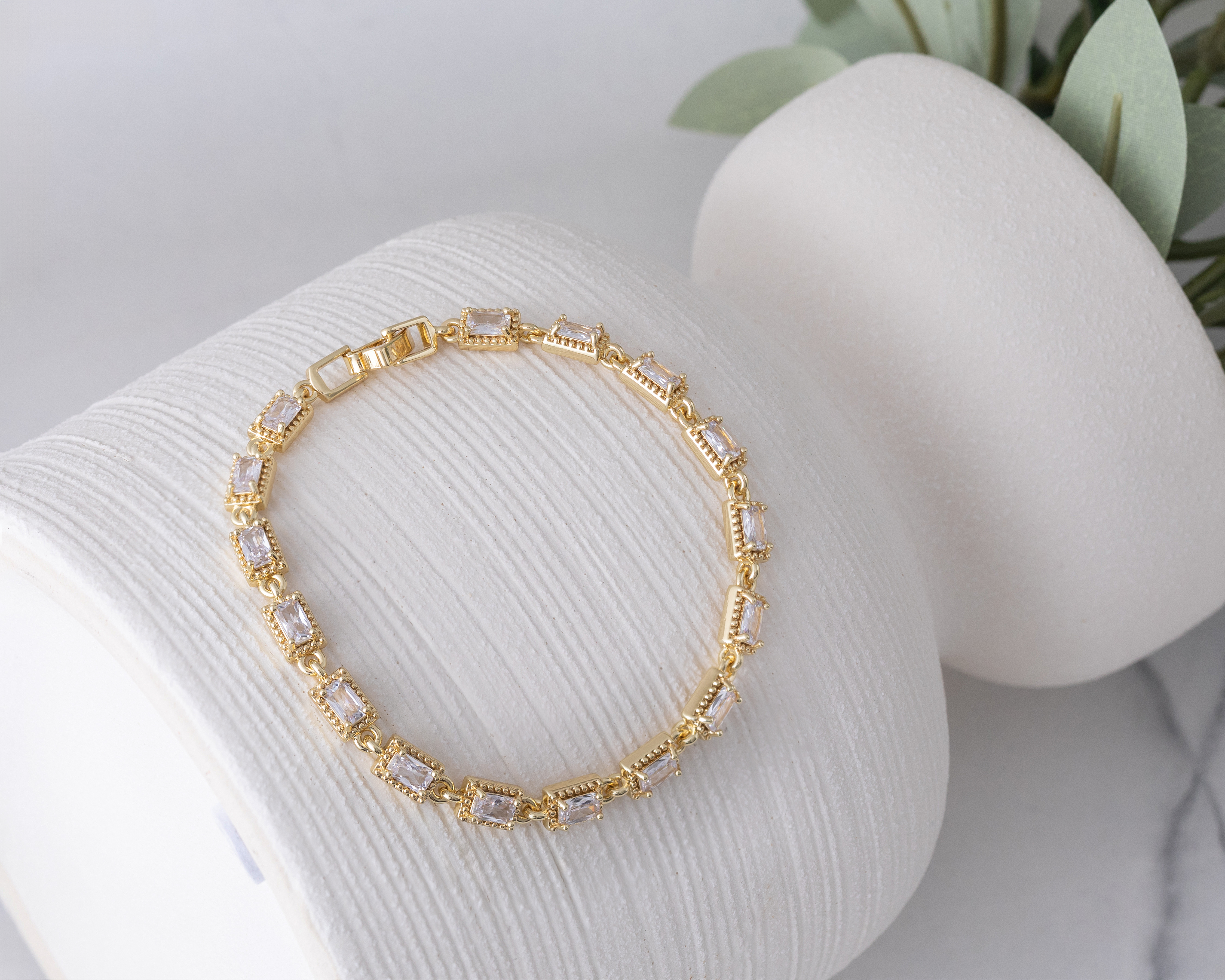 Foto 5 pulgar | Foto 4 | Pulsera Chapa de Oro Plafer
