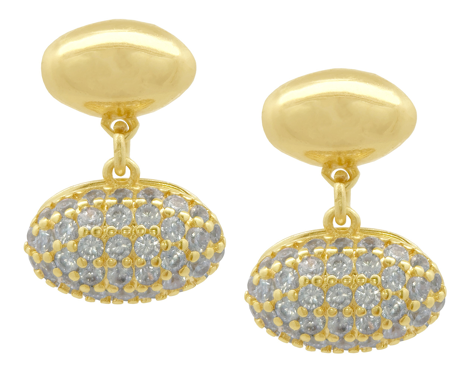 Foto 2 | Foto 2 | Aretes de Chapa de Oro 18K Sentimientos