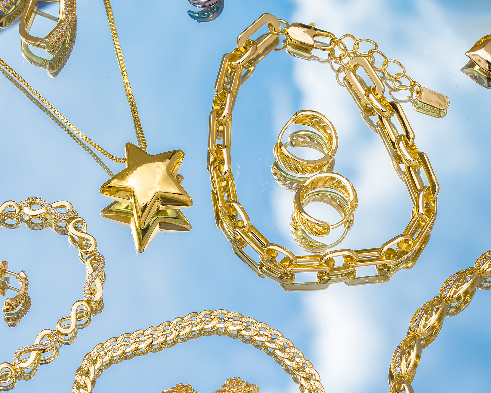 Foto 7 pulgar | Foto 6 | Pulsera Chapa de Oro Plafer