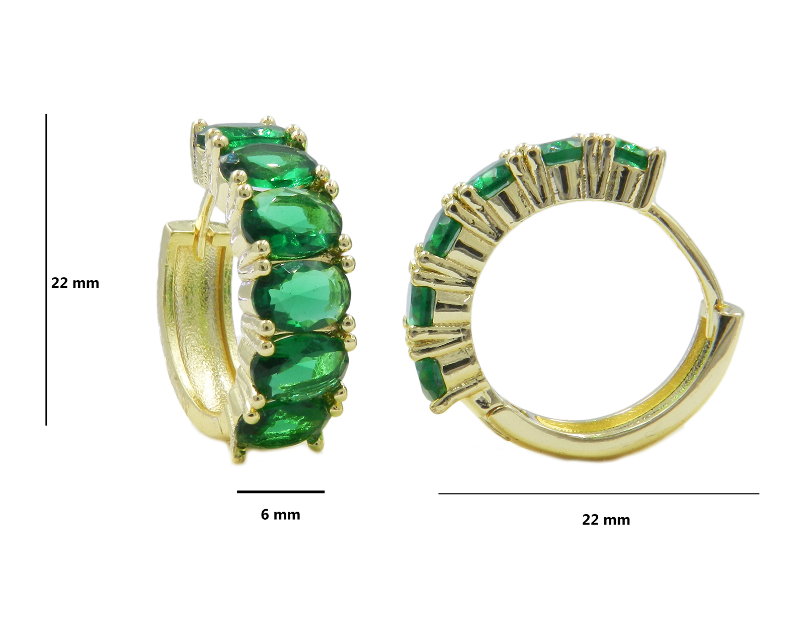 Foto 3 | Foto 3 | Aretes de Chapa de Oro 10K Diseños Creativos
