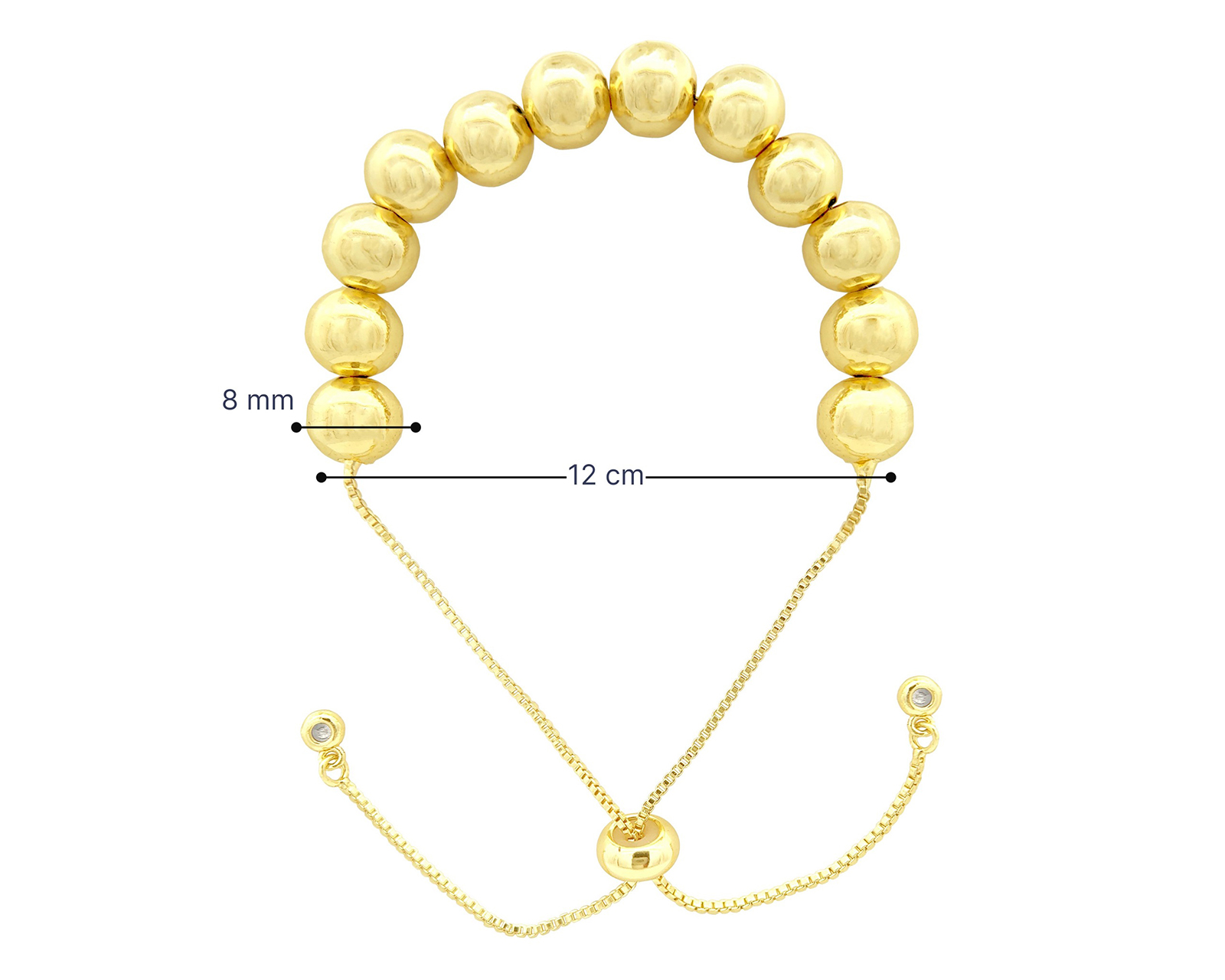 Foto 5 pulgar | Foto 4 | Pulsera de Chapa de Oro 18k Sentimientos