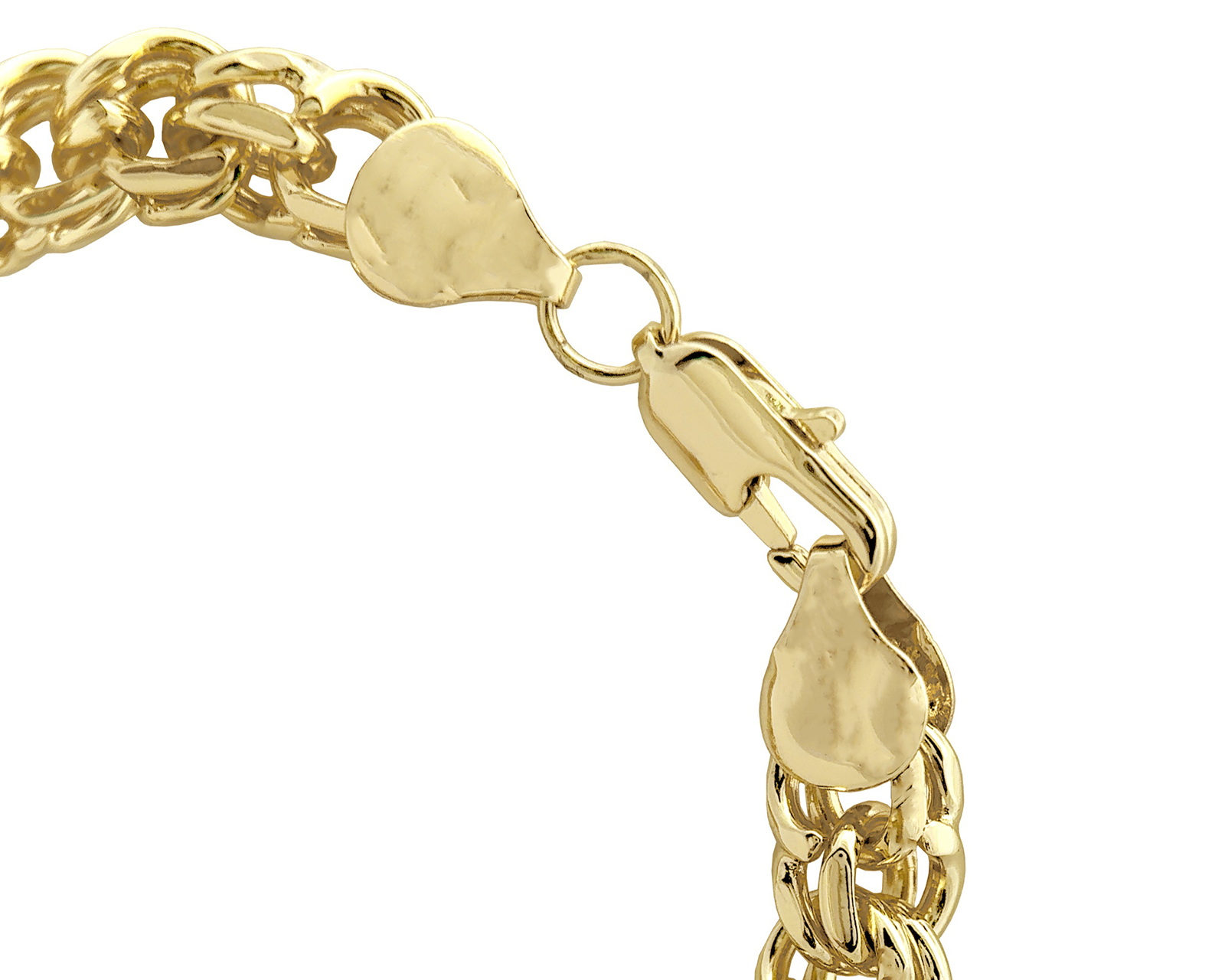 Foto 3 pulgar | Foto 2 | Pulsera de Chapa de Oro 18k Sentimientos