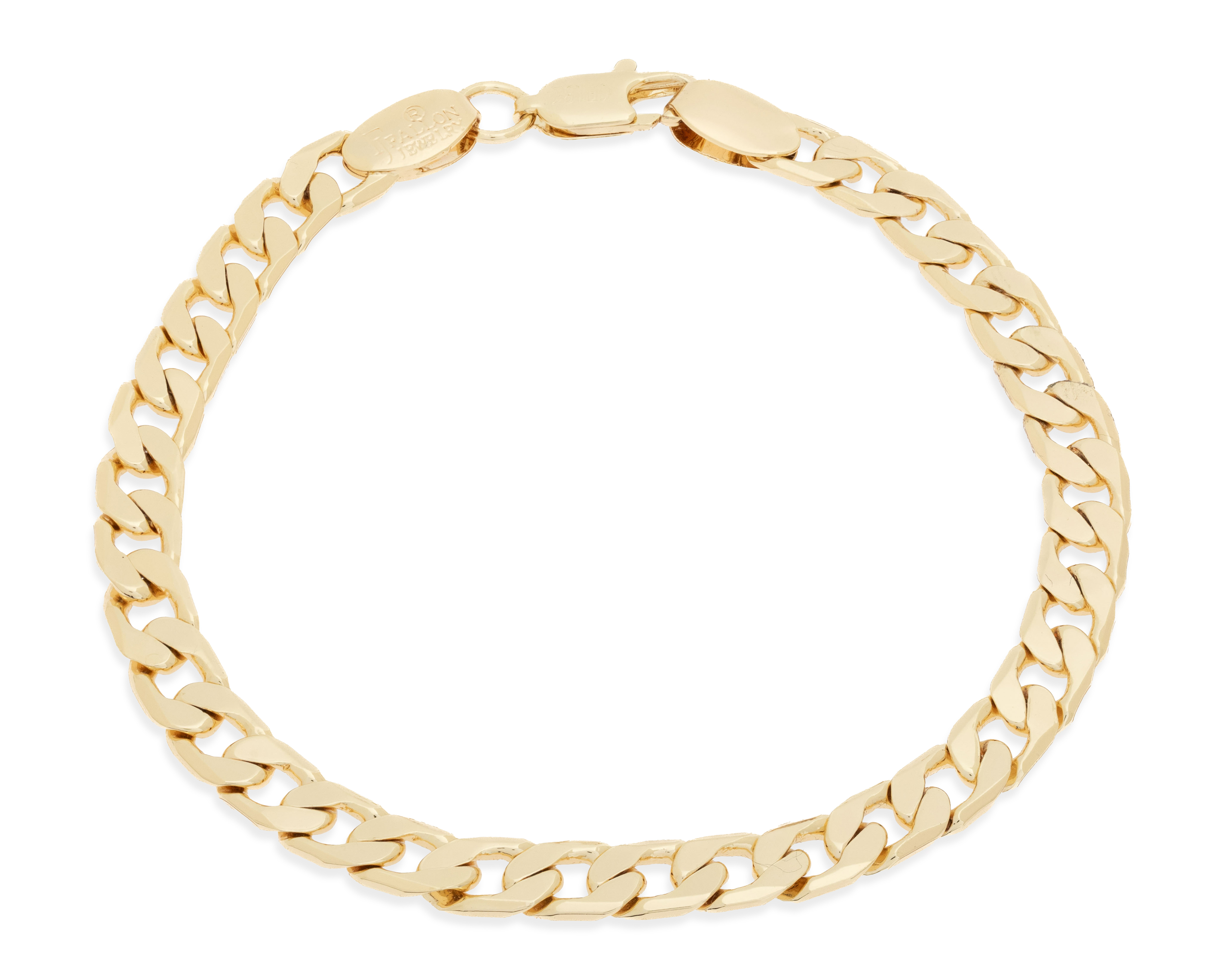Pulsera de Chapa de Oro 18k Sentimientos