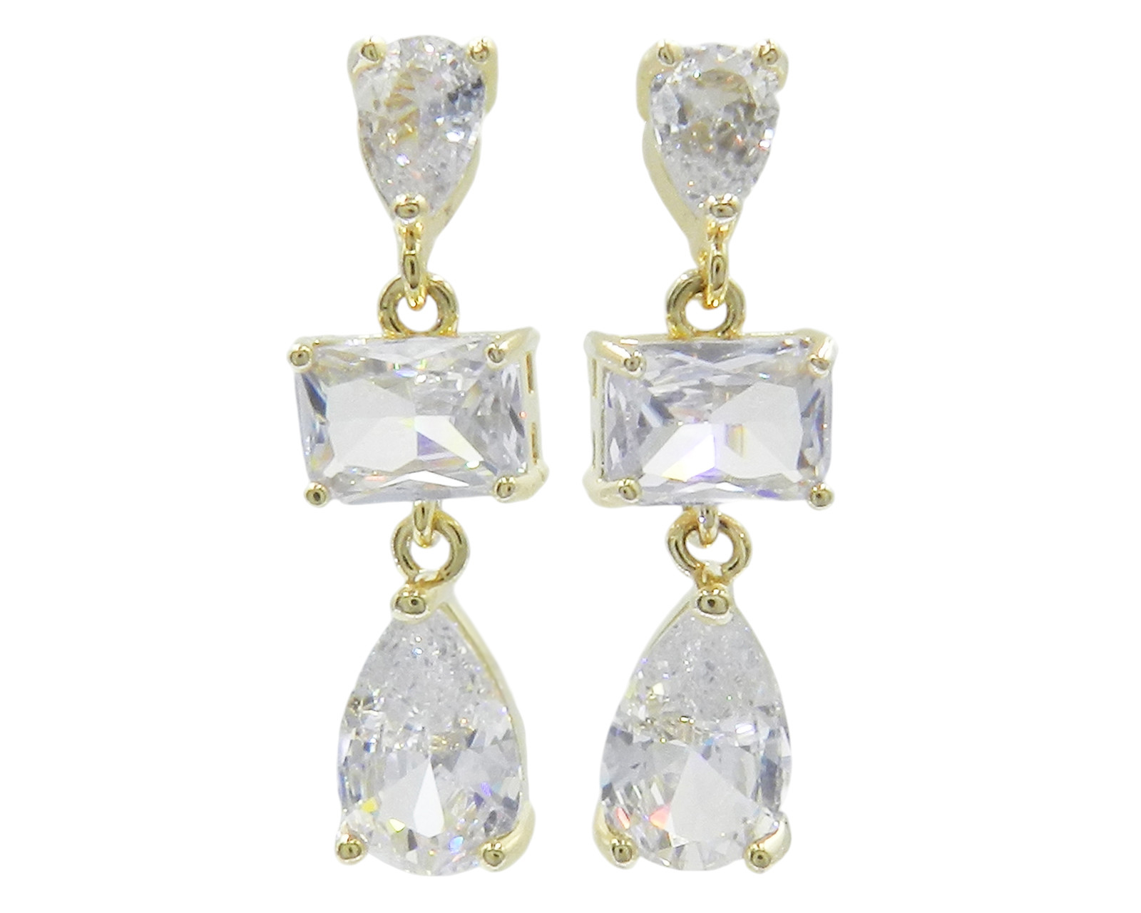 Foto 1 | Foto 1 | Aretes Chapa de Oro 10k Diseños Creativos