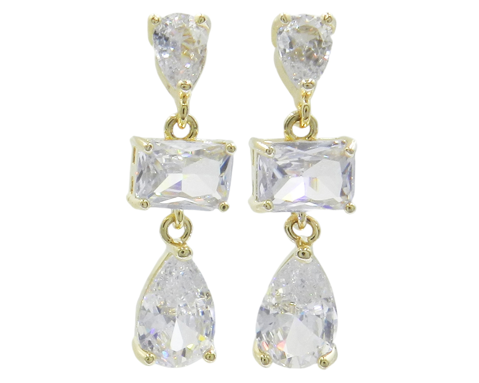 Foto 2 | Foto 2 | Aretes Chapa de Oro 10k Diseños Creativos