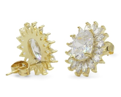 Foto 2 | Foto 2 | Aretes de Chapa de Oro 10K Diseños Creativos