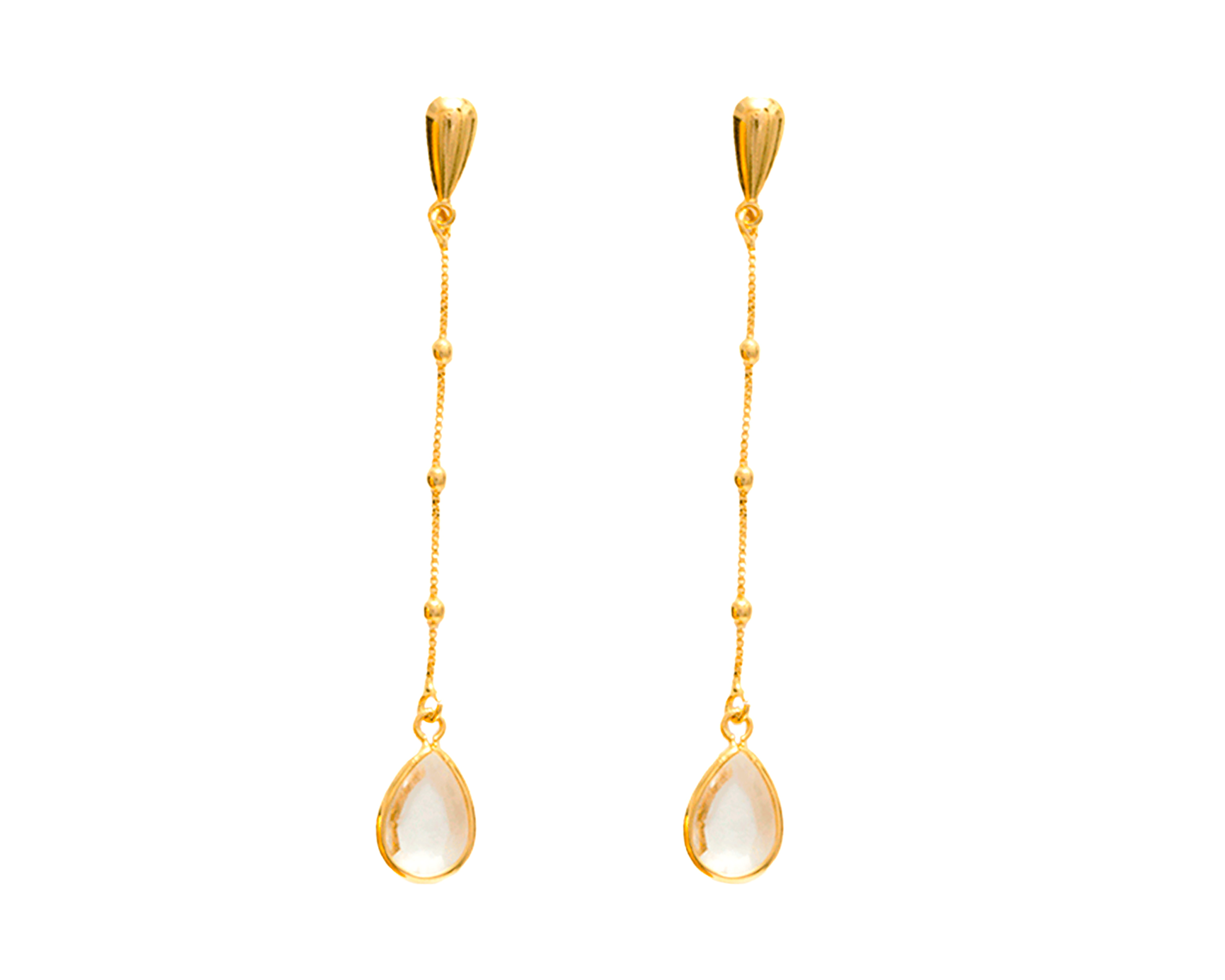 Foto 1 | Foto 1 | Aretes de Chapa de Oro 18K Girondela