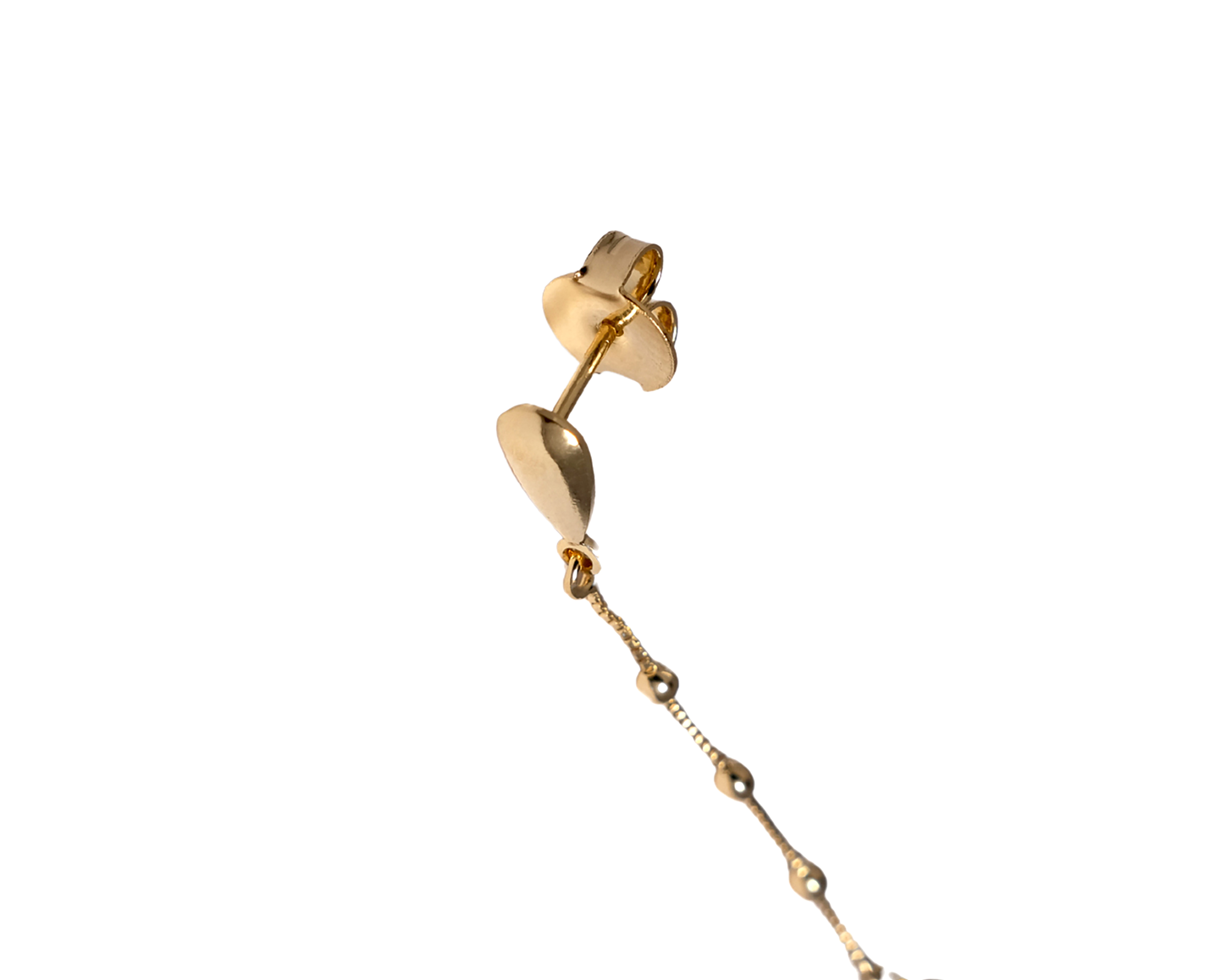 Foto 3 | Foto 3 | Aretes de Chapa de Oro 18K Girondela