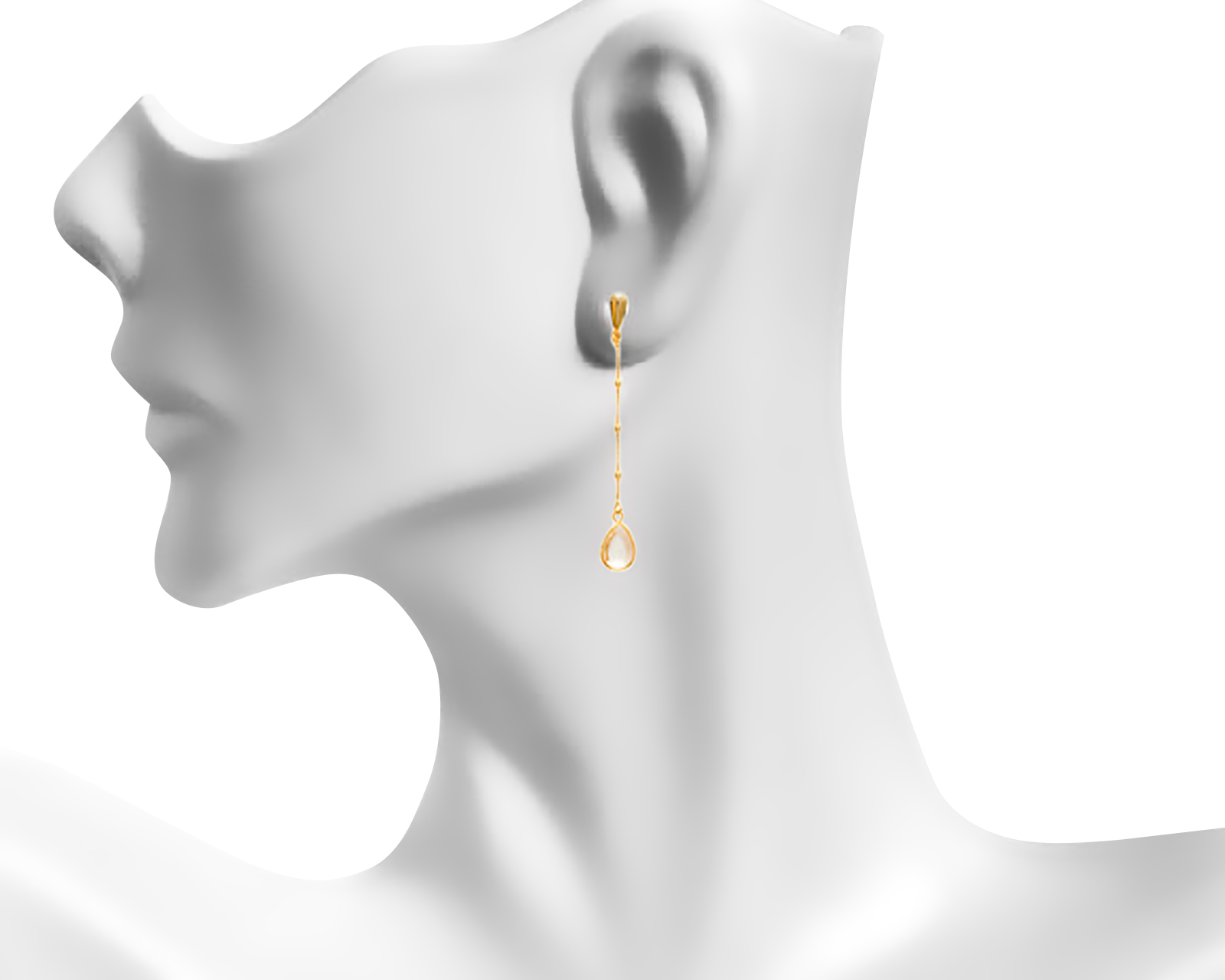 Foto 5 | Foto 5 | Aretes de Chapa de Oro 18K Girondela