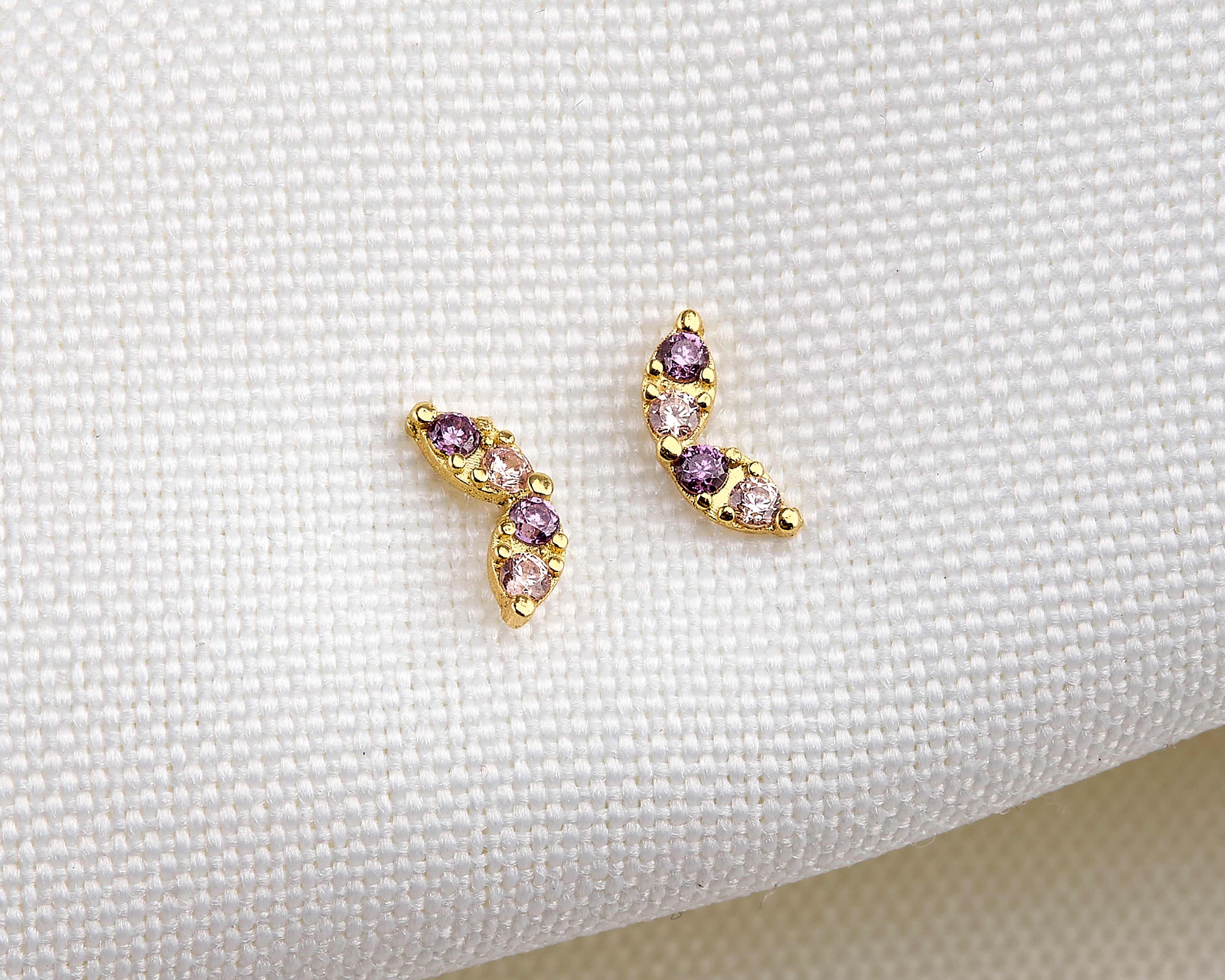 Foto 4 | Foto 4 | Broqueles de Oro 10k Baby Colors