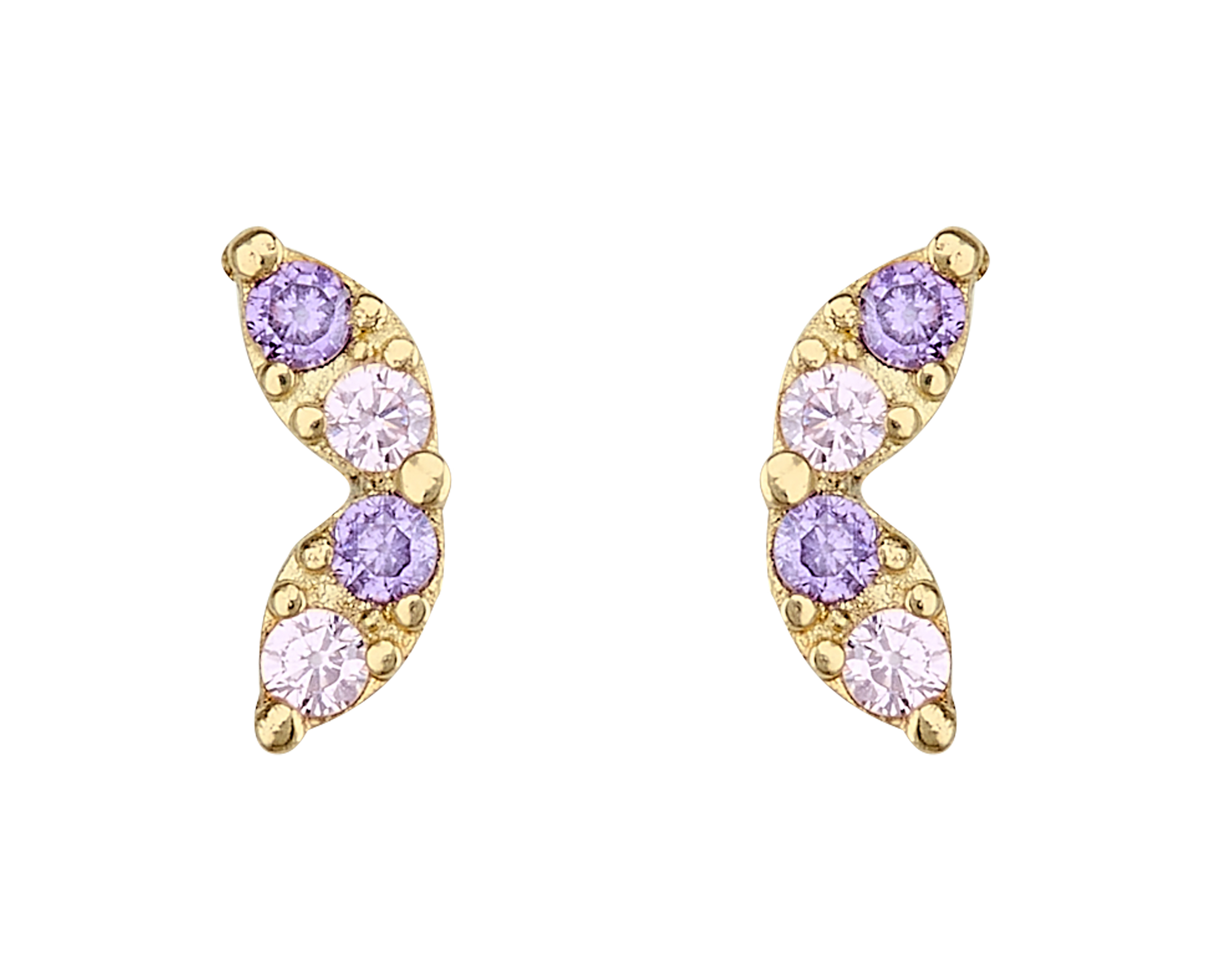 Foto 6 pulgar | Foto 5 | Broqueles de Oro 10k Baby Colors