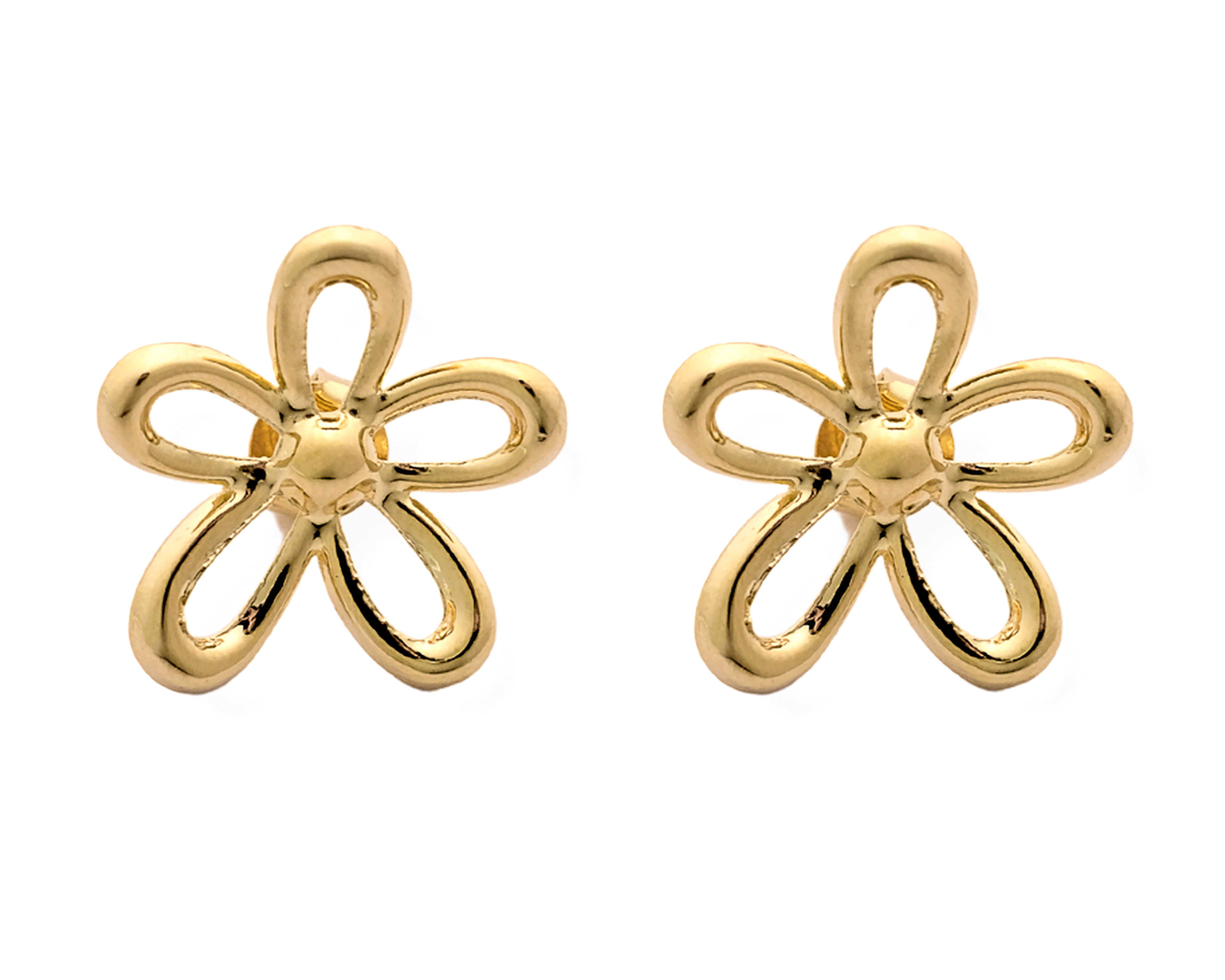 Foto 2 pulgar | Foto 1 | Aretes de Chapa de Oro 18K Jennifer Lopez