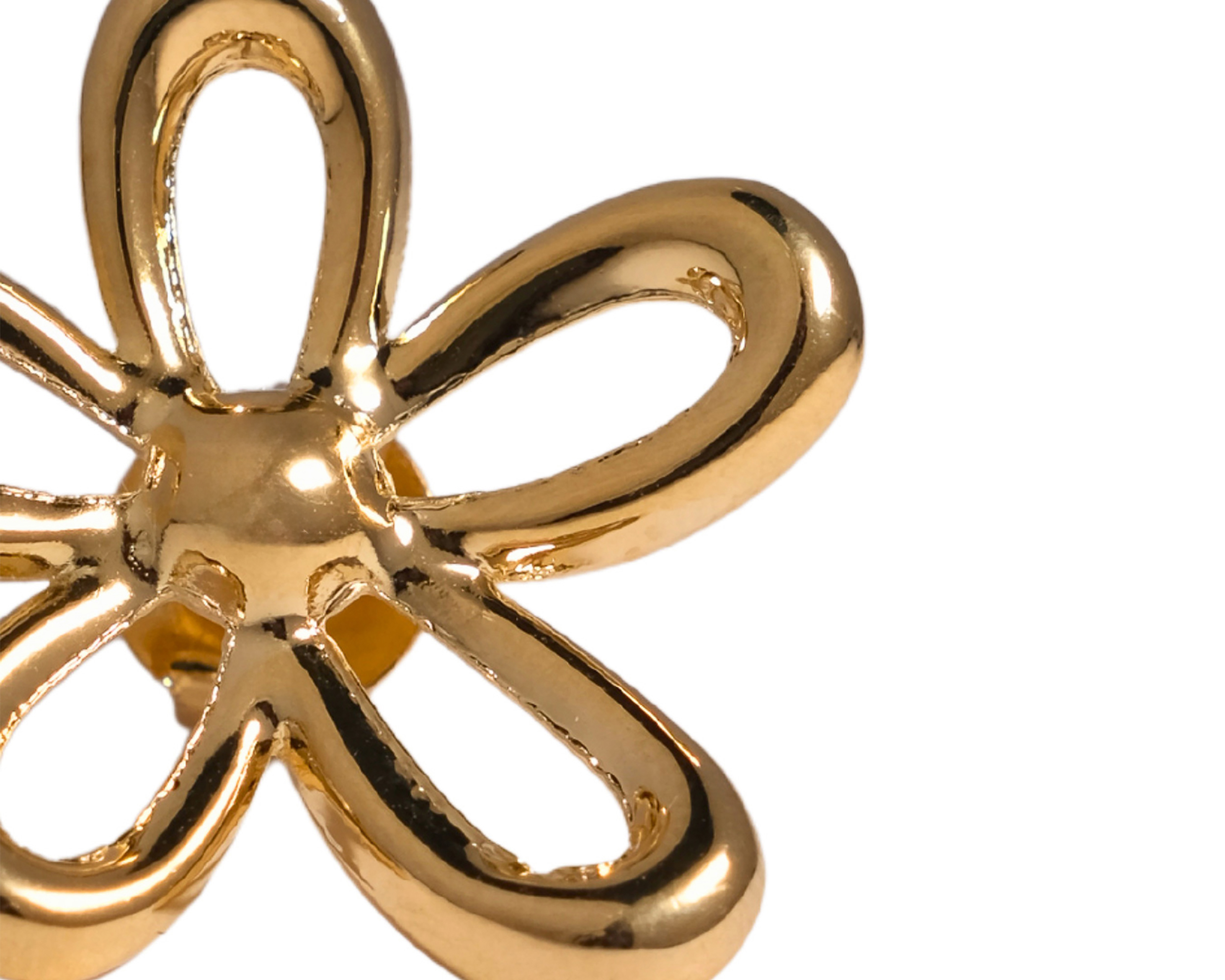 Foto 5 pulgar | Foto 4 | Aretes de Chapa de Oro 18K Jennifer Lopez