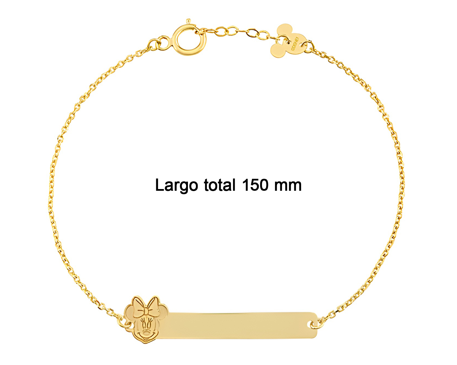Foto 7 pulgar | Foto 6 | Pulsera de Oro 10K Disney