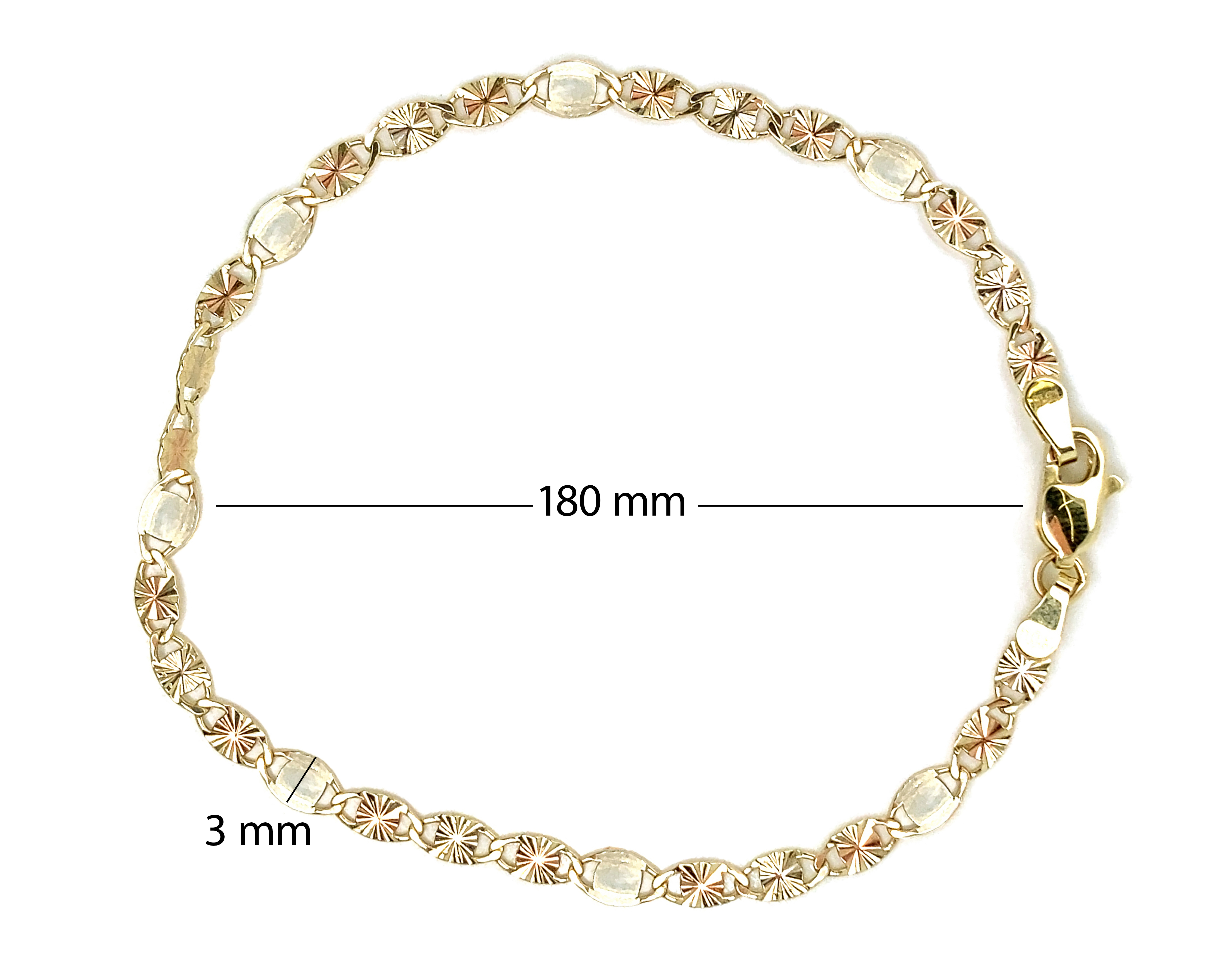Foto 7 pulgar | Foto 6 | Pulsera de Oro 10k Vieri