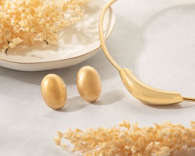 Foto 4 | Foto 4 | Collar y Aretes de Acero Inoxidable Allu Jewerly 2 Piezas