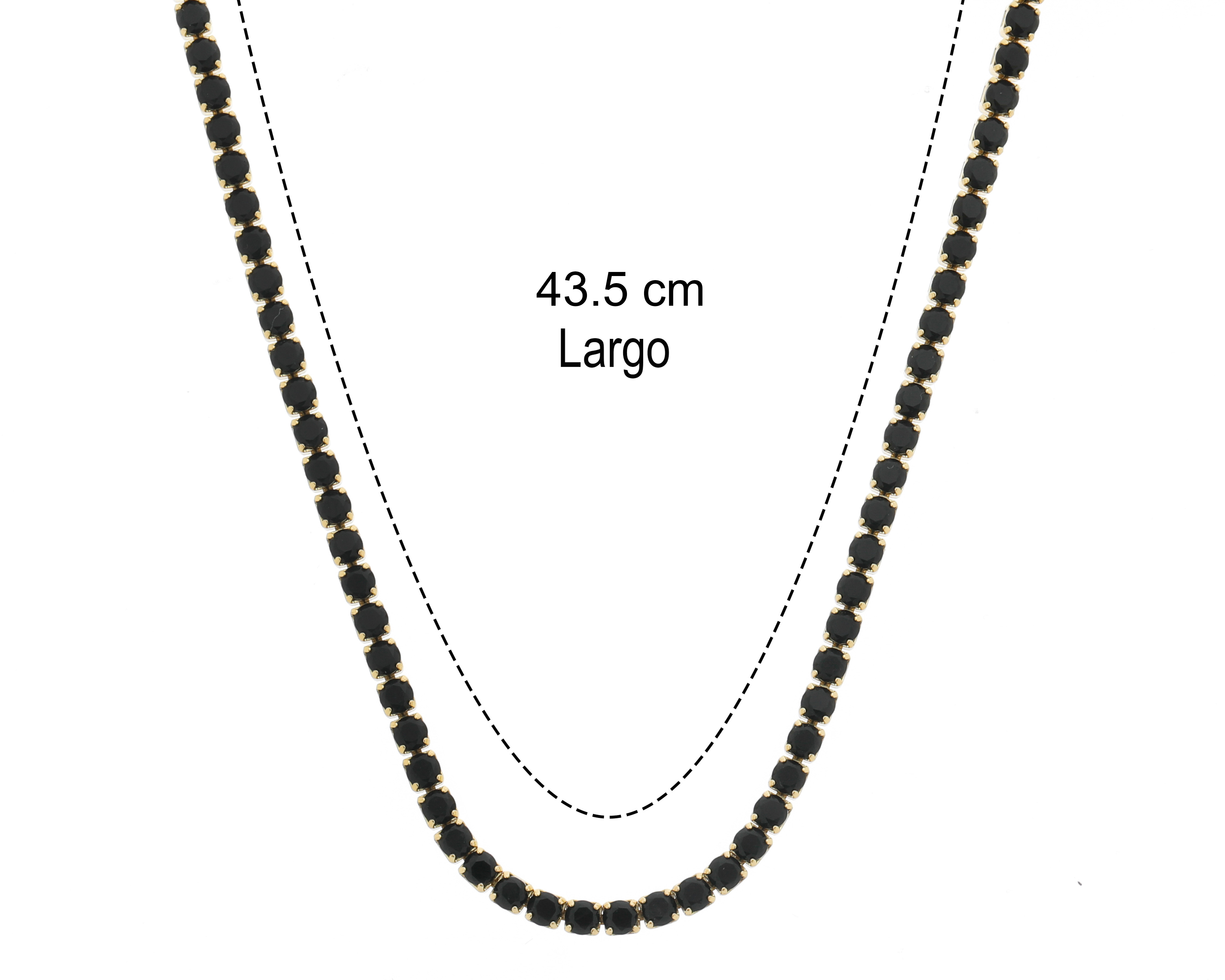 Foto 7 pulgar | Foto 6 | Collar Chapa de Oro 14k Allu Jewerly