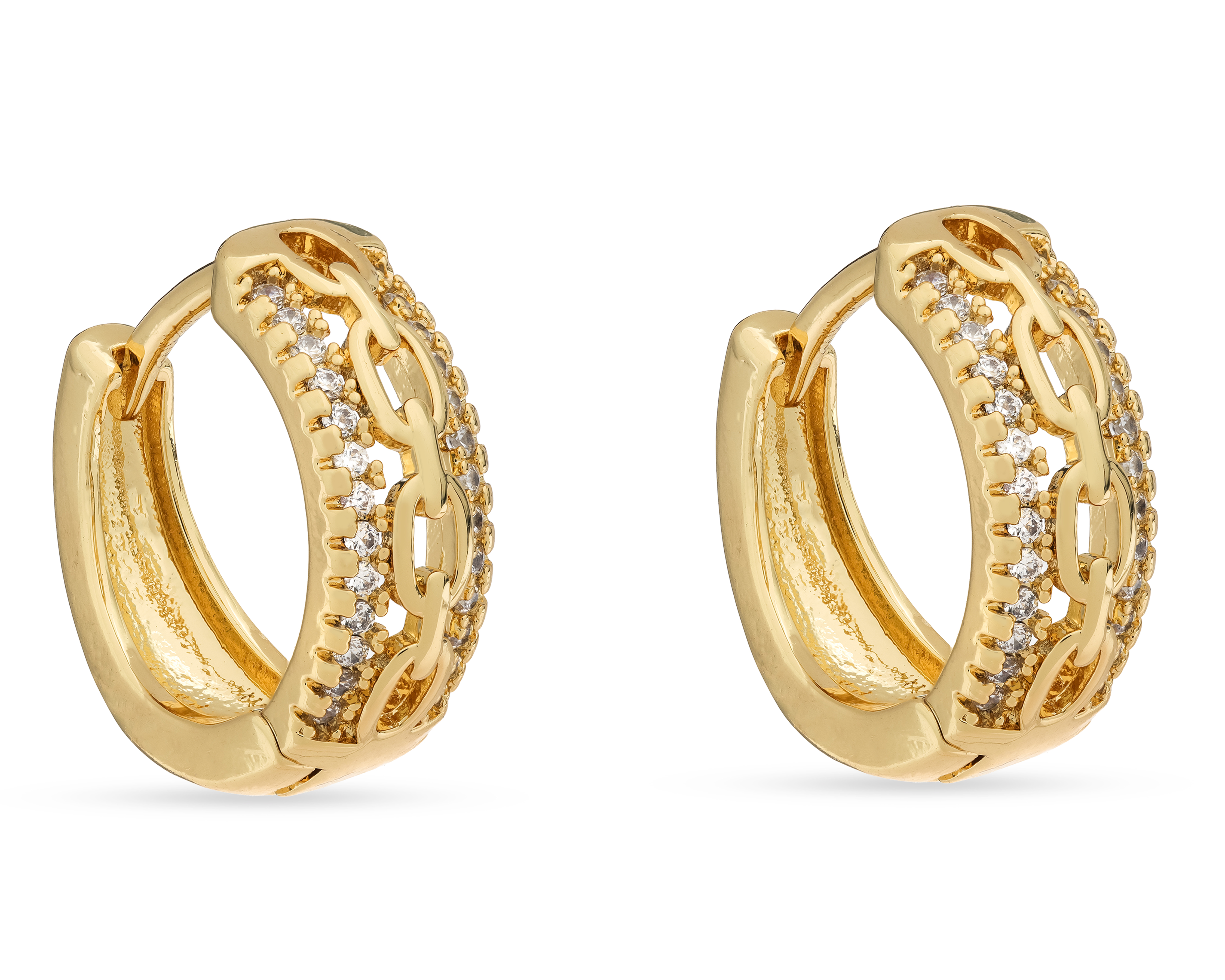 Foto 3 | Foto 2 | Arracadas de Chapa de Oro Allu Jewelry