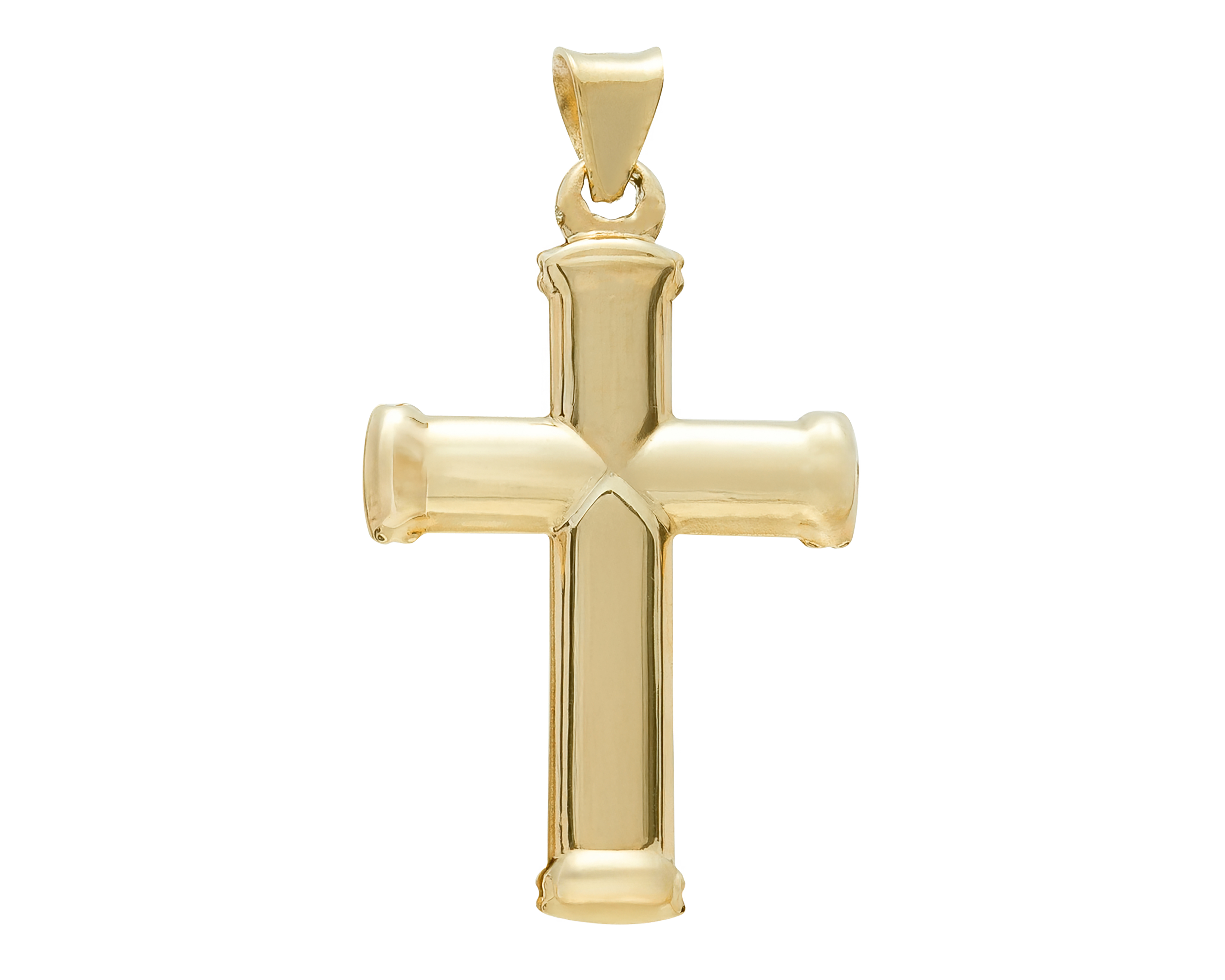 Dije Cruz de Oro 10k Sentimientos