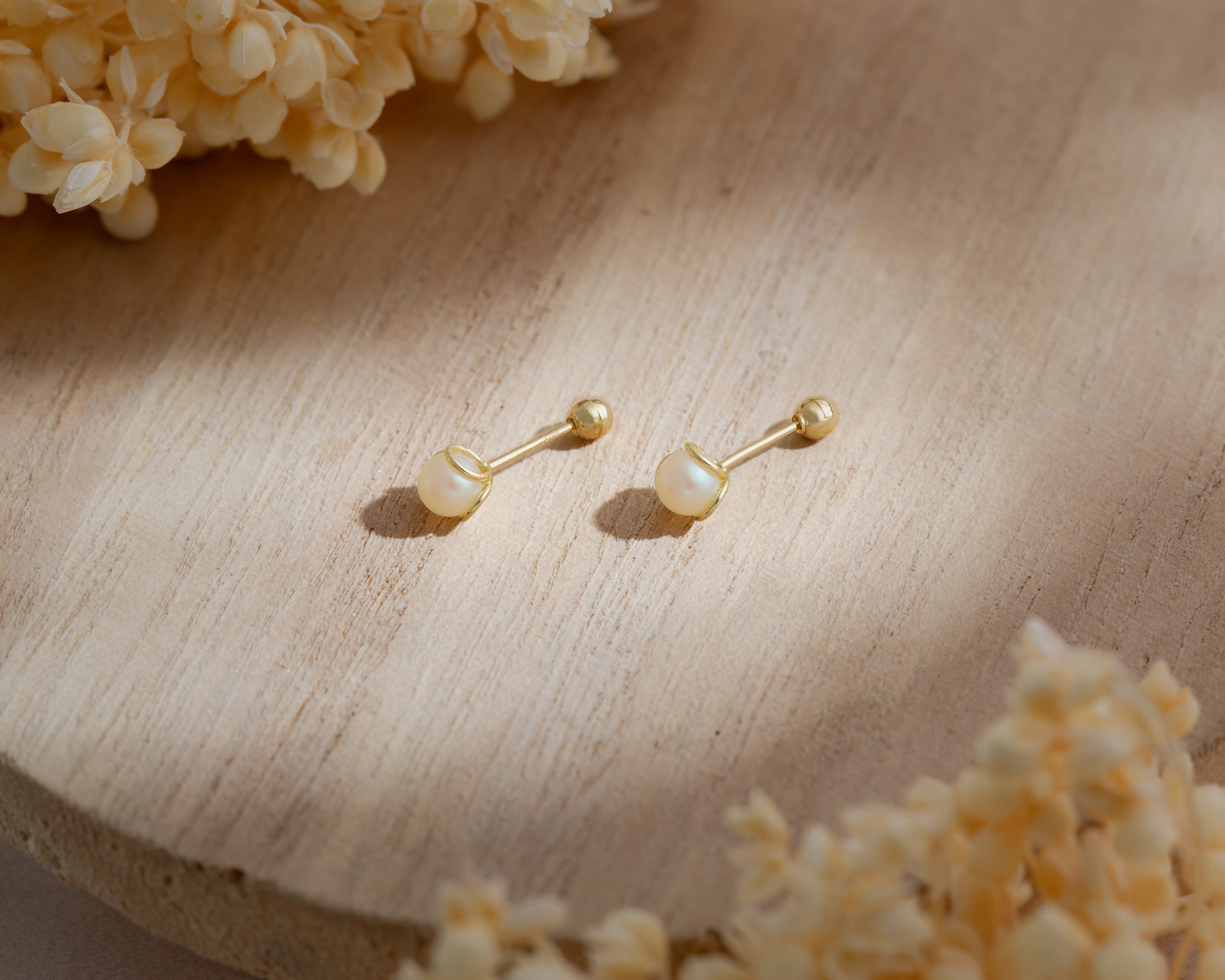 Foto 4 | Foto 4 | Broqueles de Oro 10k Baby Colors