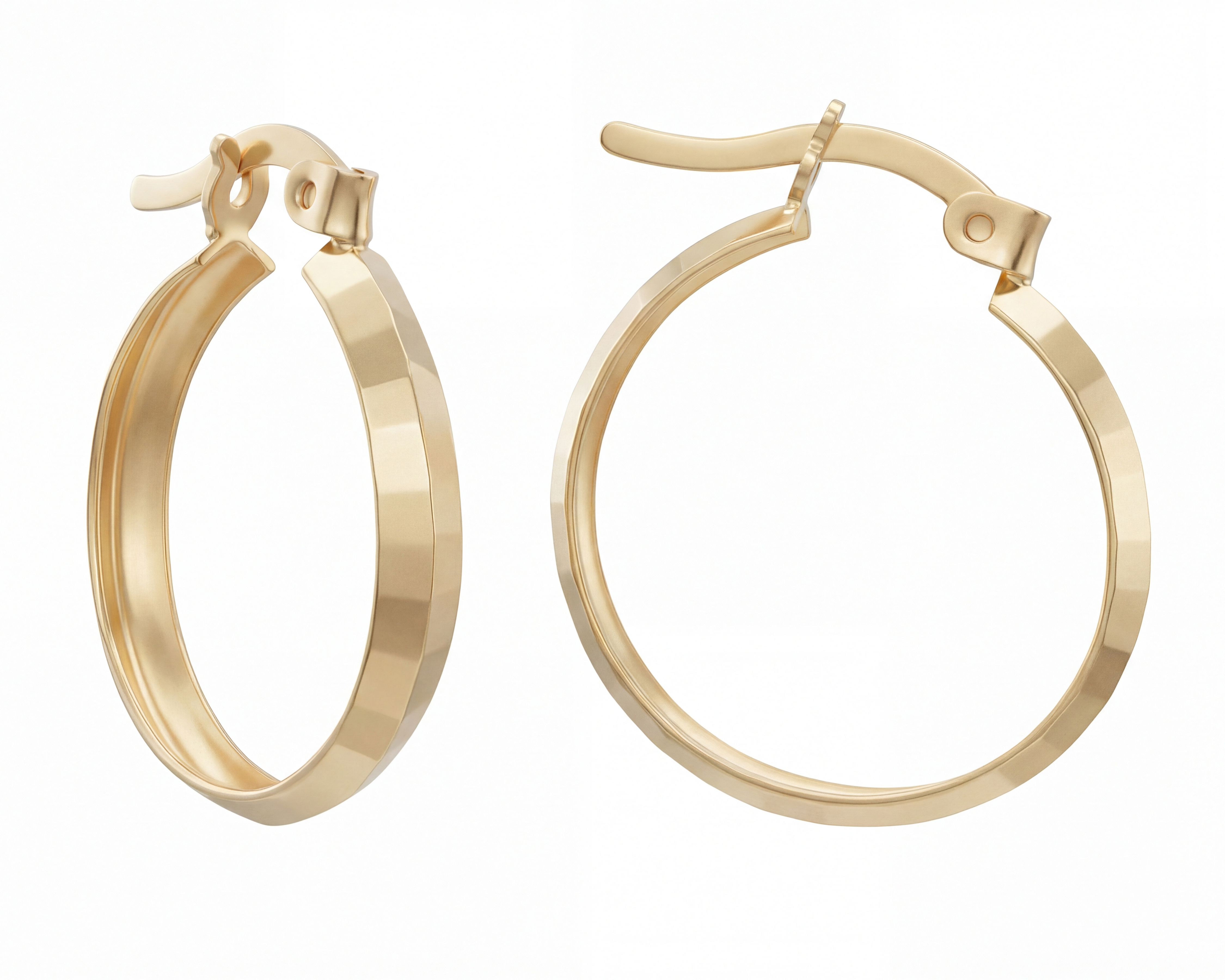 Arracadas de Oro 10k Sentimientos