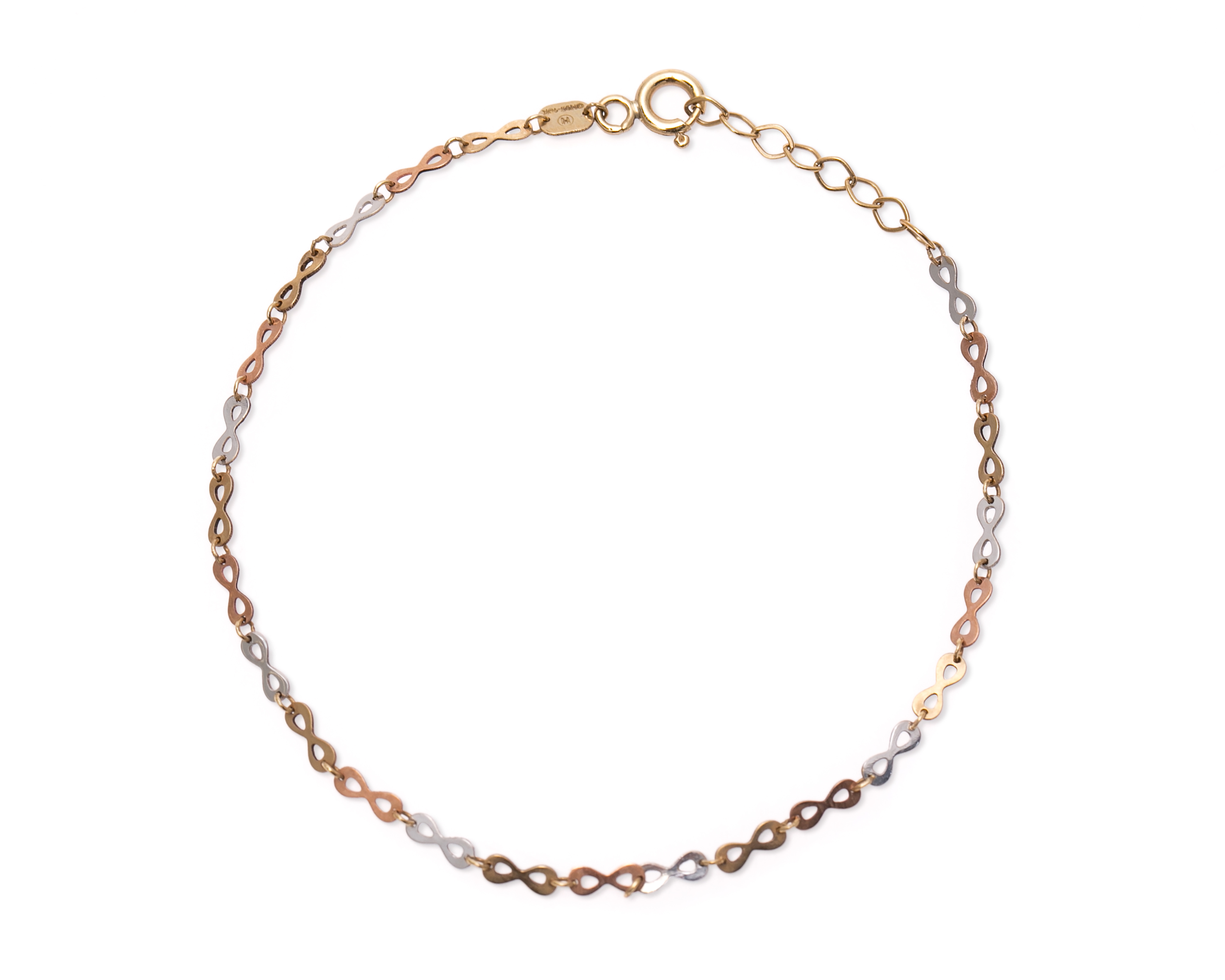 Foto 2 pulgar | Foto 1 | Pulsera de Oro 10K Sentimientos