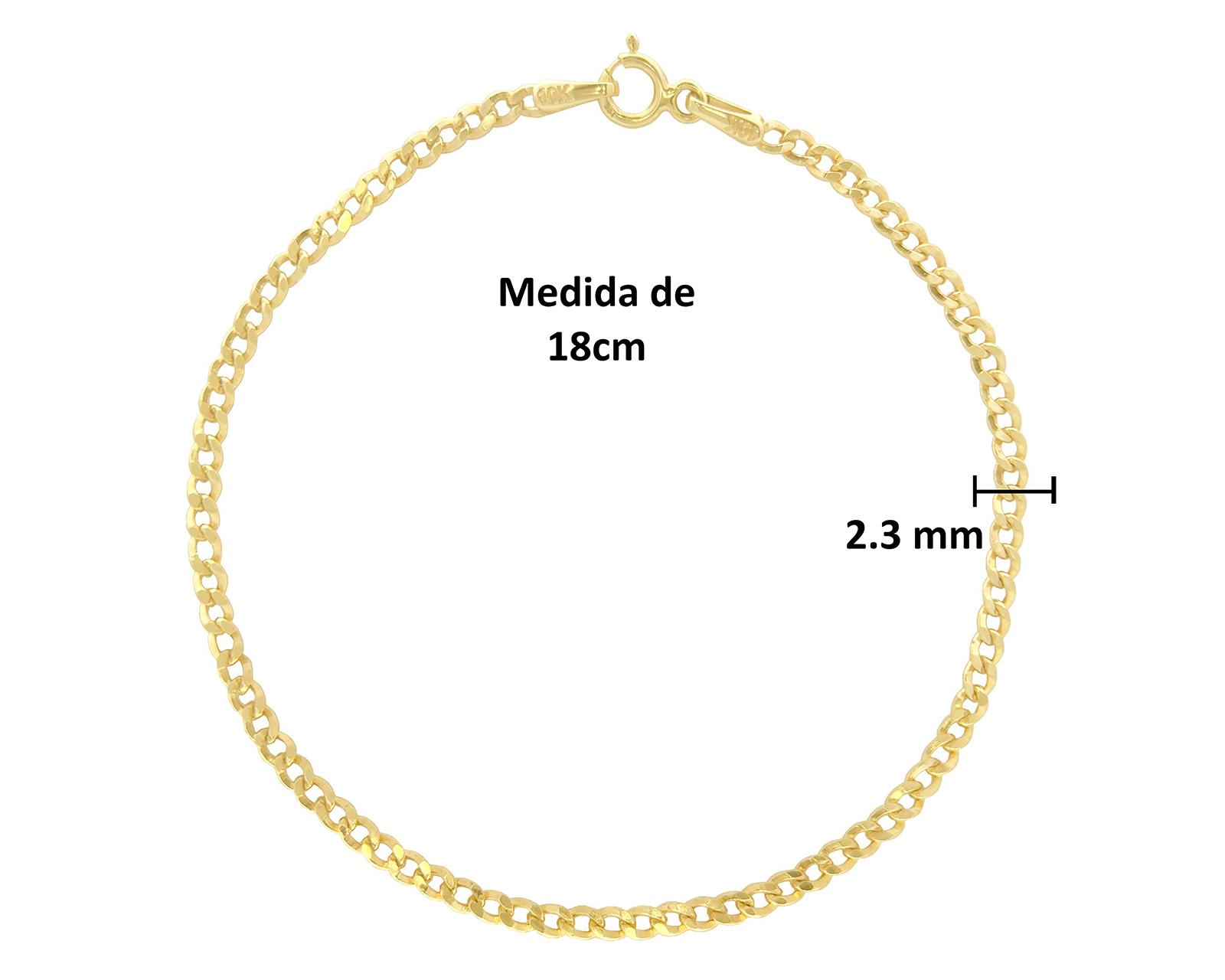 Foto 4 | Foto 4 | Pulsera de Oro 10K Sentimientos
