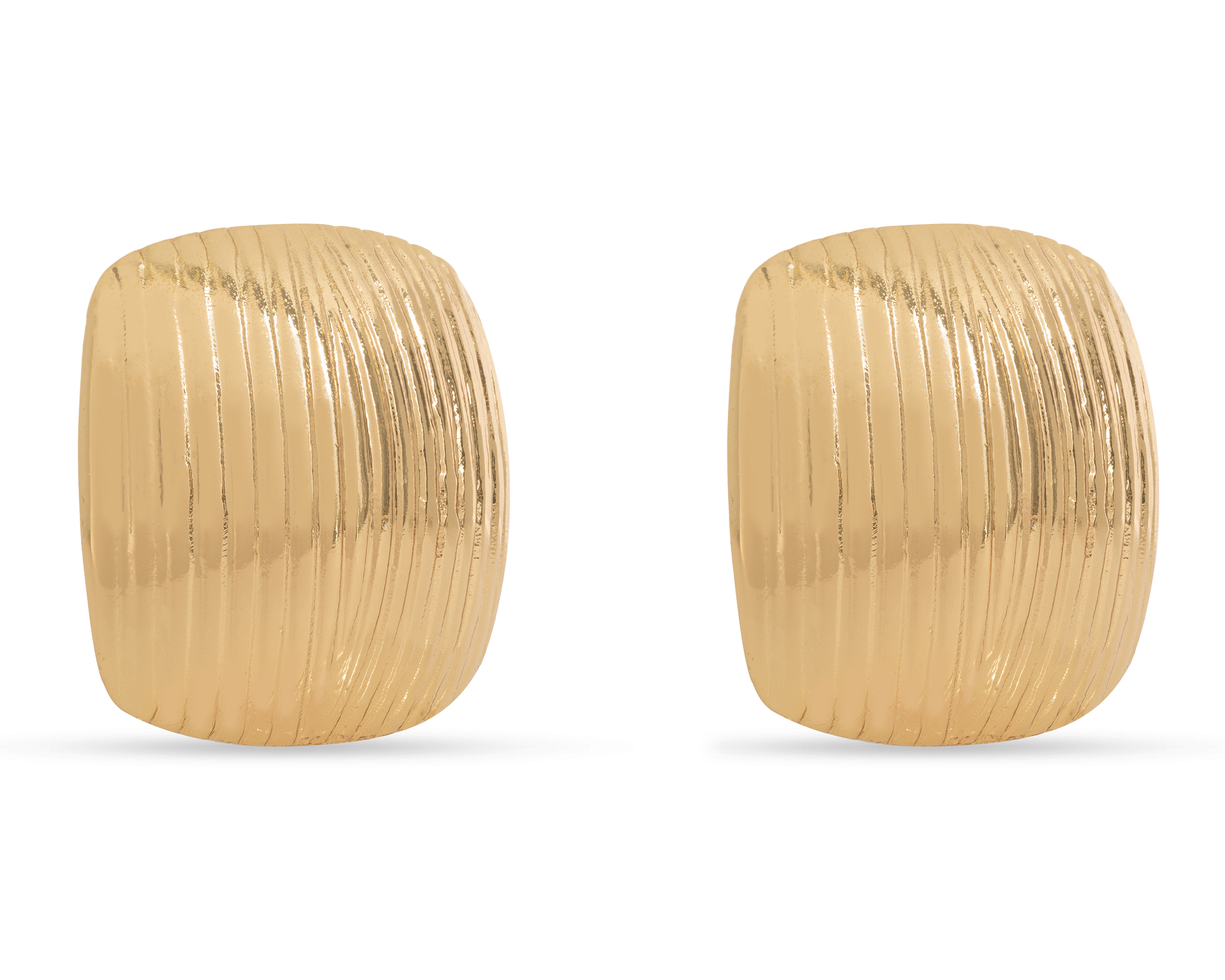 Foto 2 | Foto 2 | Aretes de Chapa de Oro 18k Steeltime