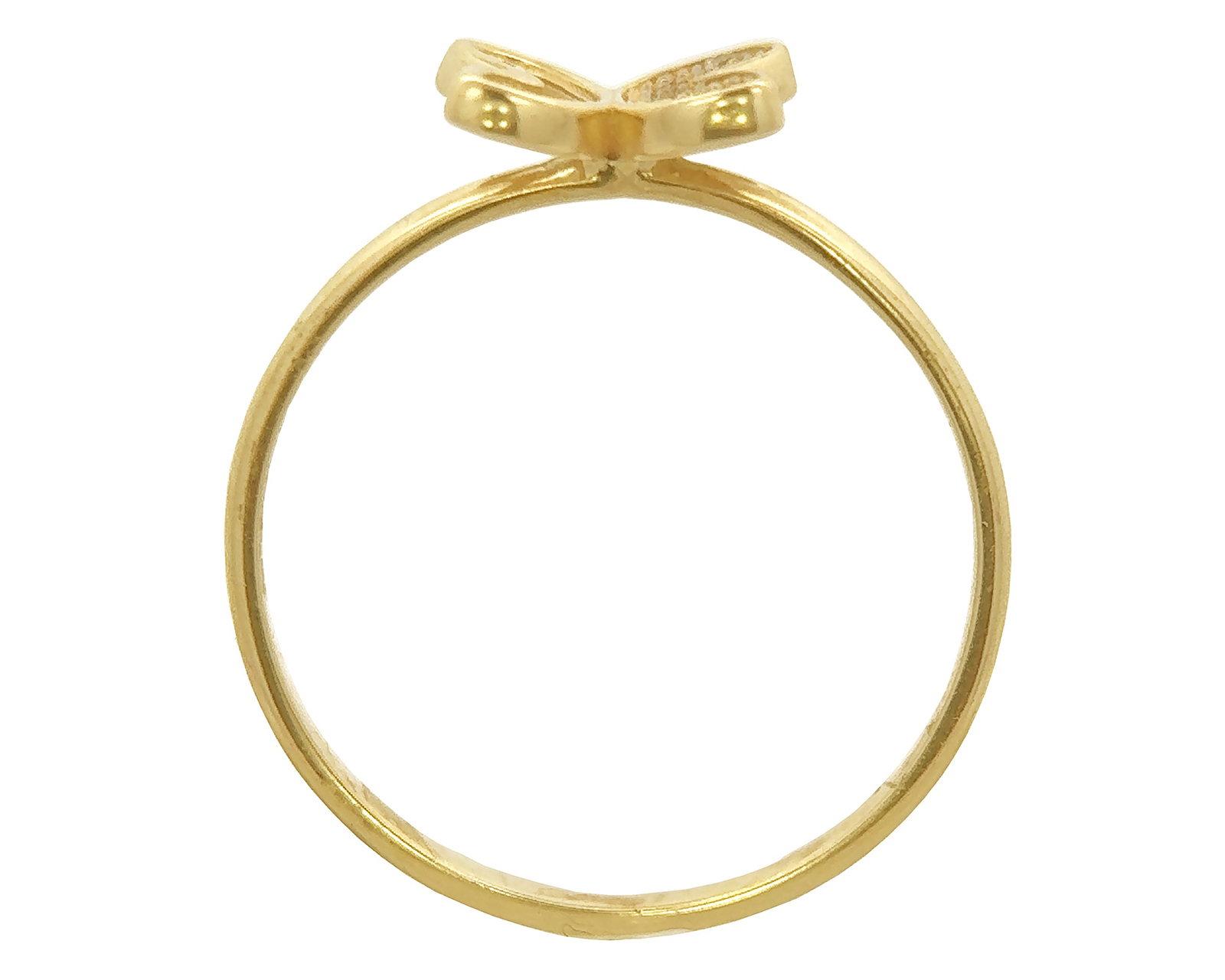 Foto 4 pulgar | Foto 3 | Anillo de Oro 10k Diflor Talla 8