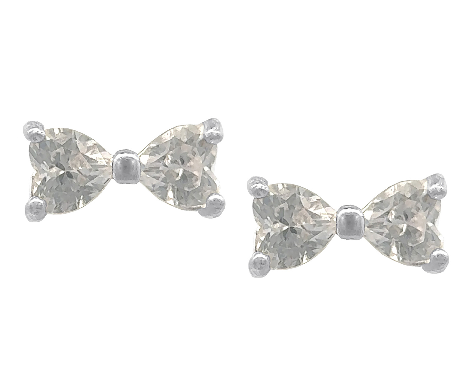 Broqueles Moño de Plata Sahara