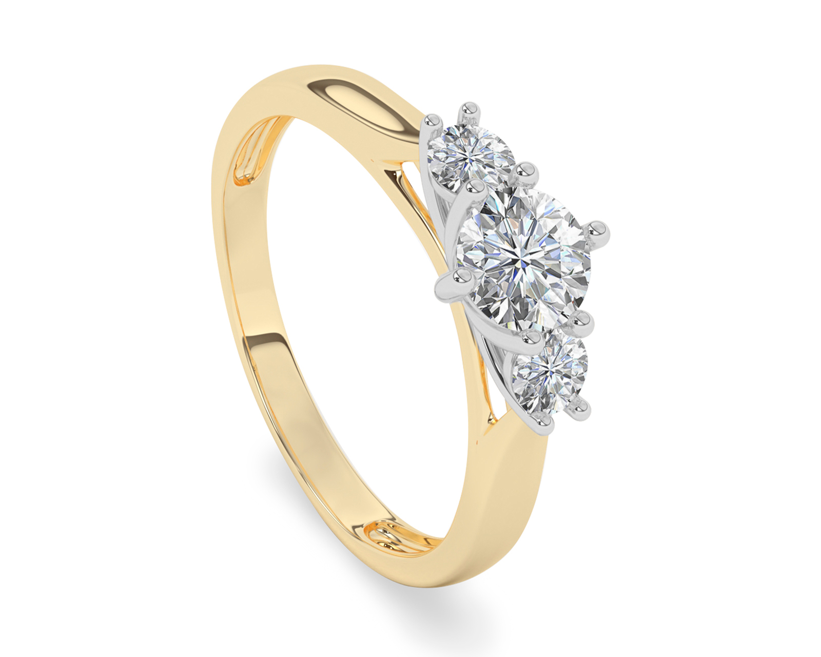 Anillo de Oro 10k Moments Talla 8