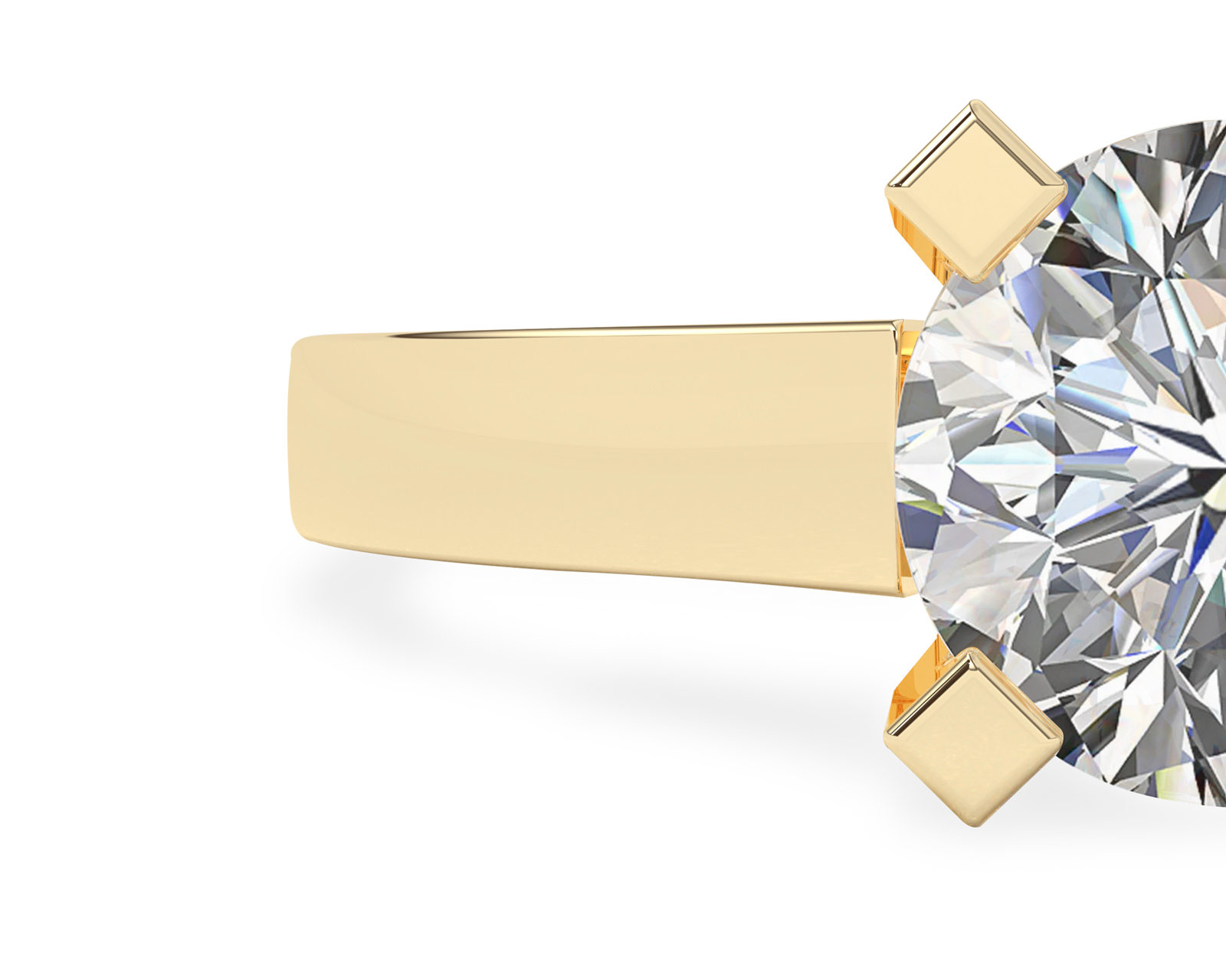 Foto 4 | Foto 4 | Anillo De Compromiso de Oro 14K Talla 8-8.5