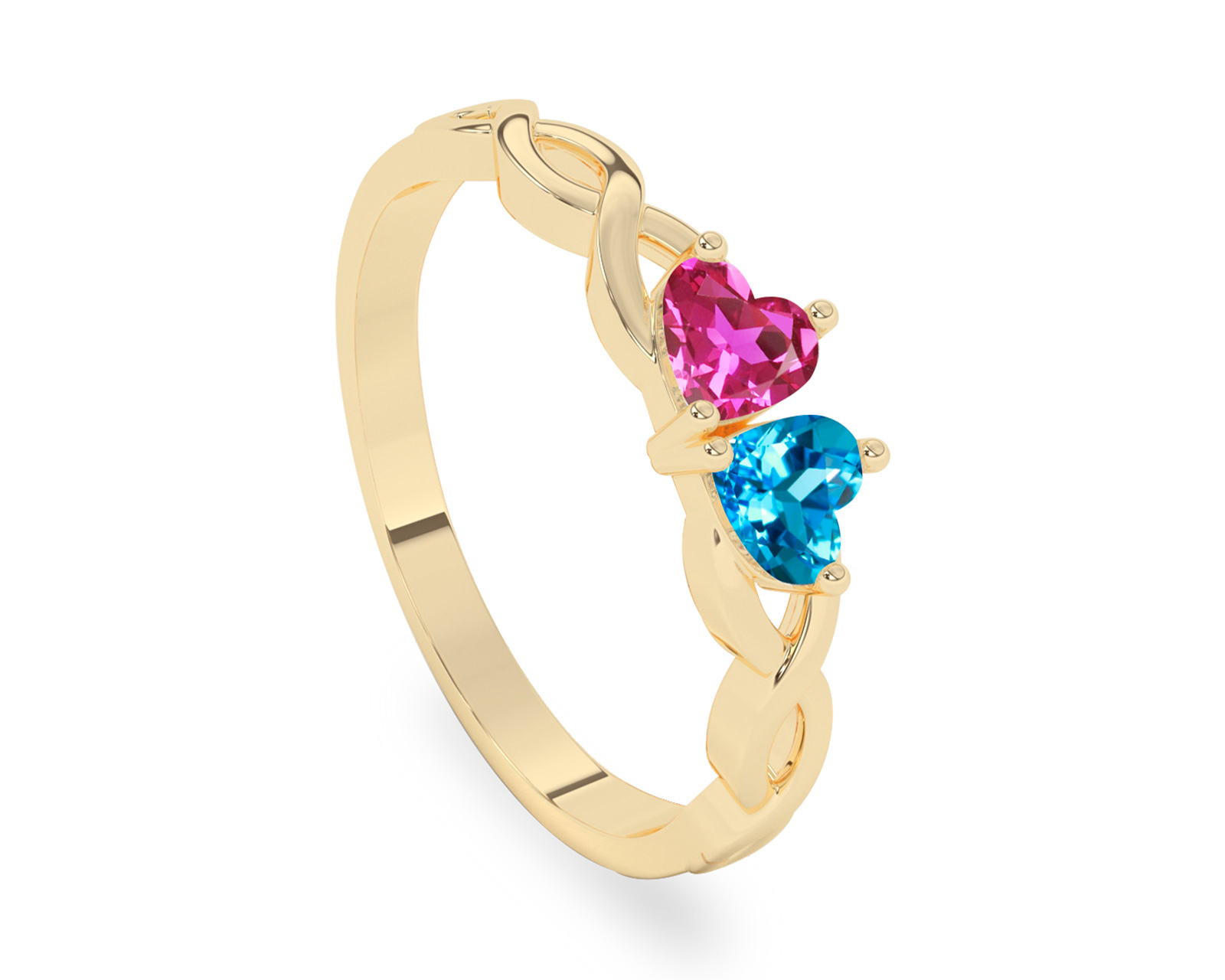 Anillo de Oro 10K Moments Talla 8