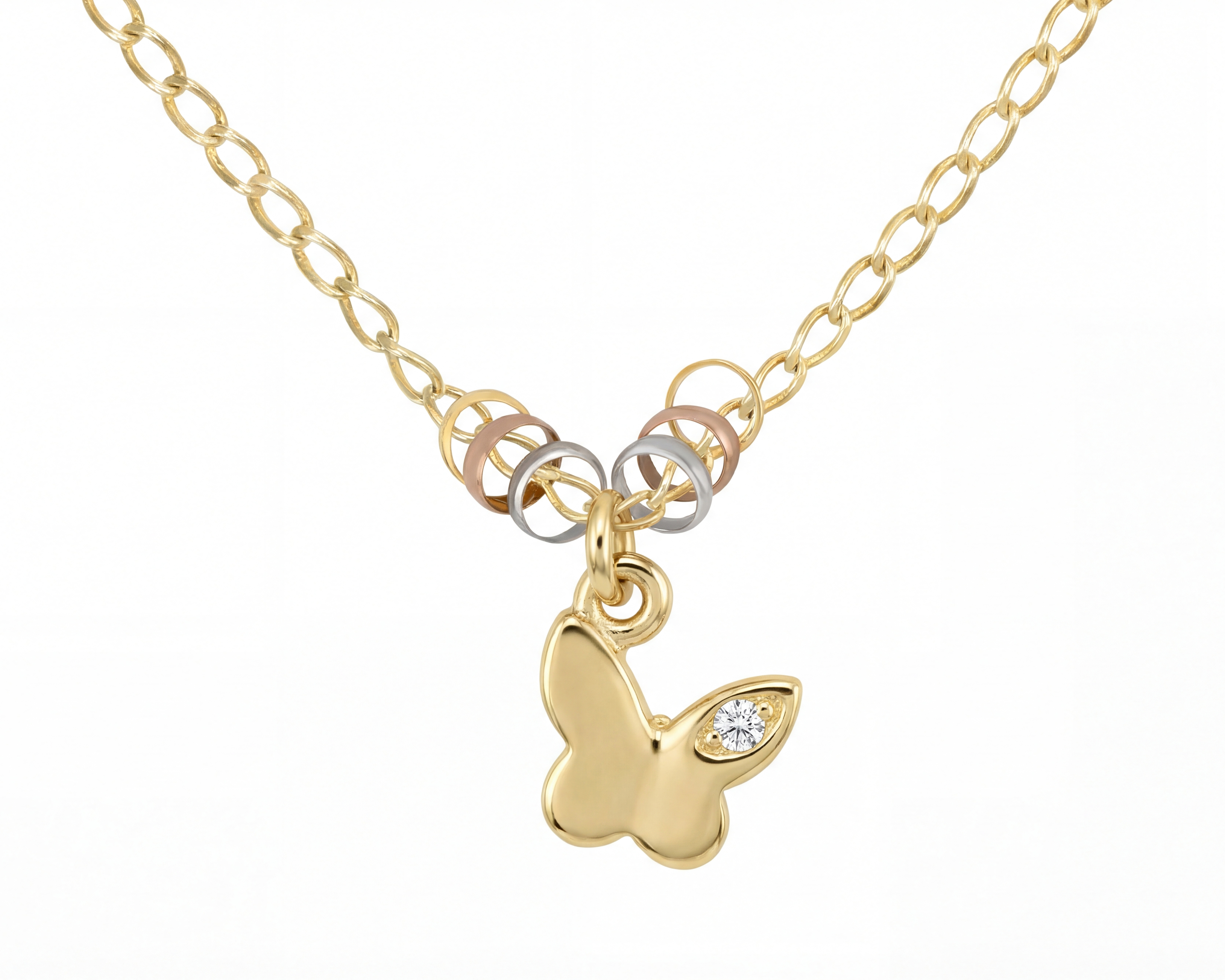 Collar de Oro 10K Divkuo