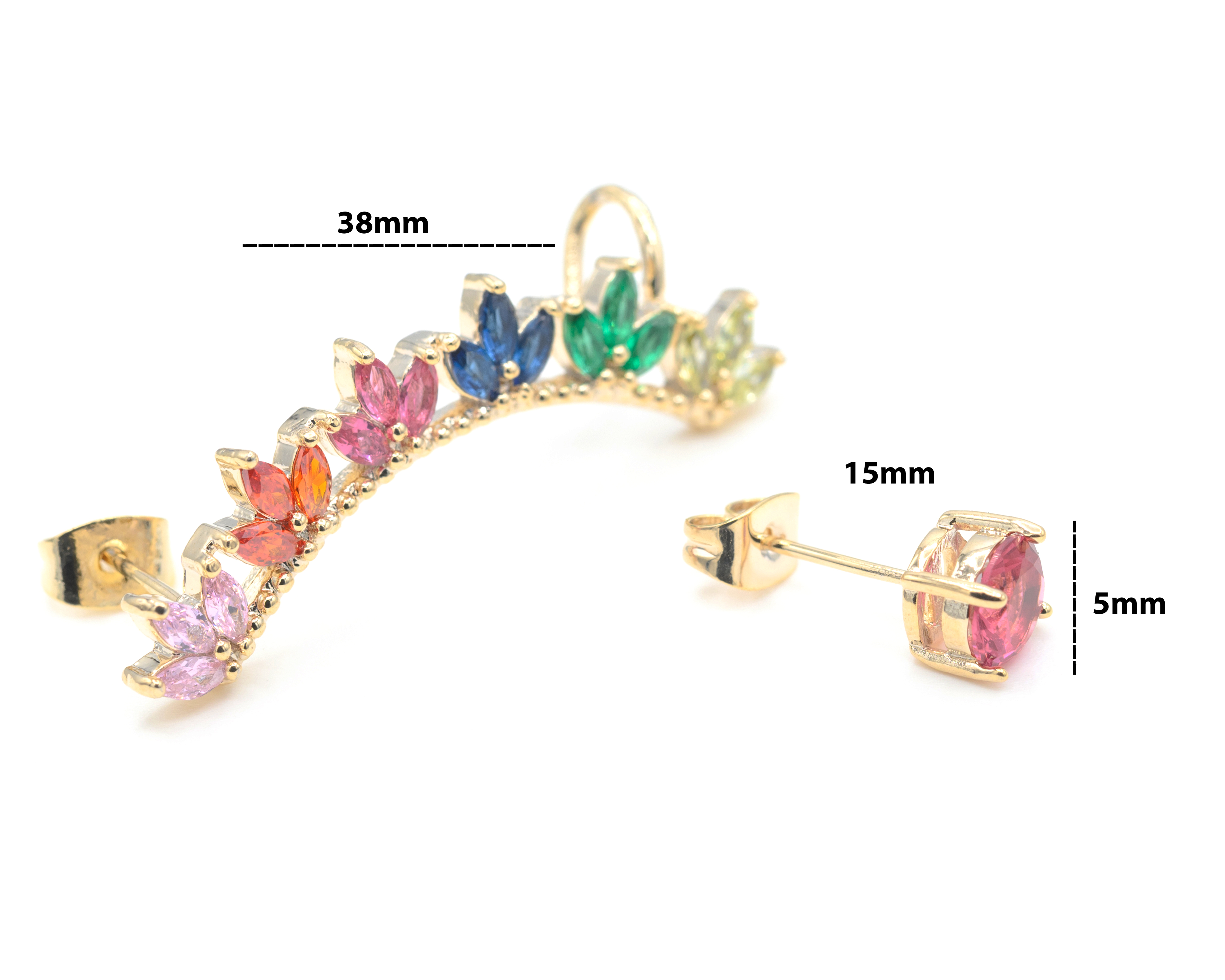 Foto 4 | Foto 4 | Aretes de Chapa de Oro 18k Petra