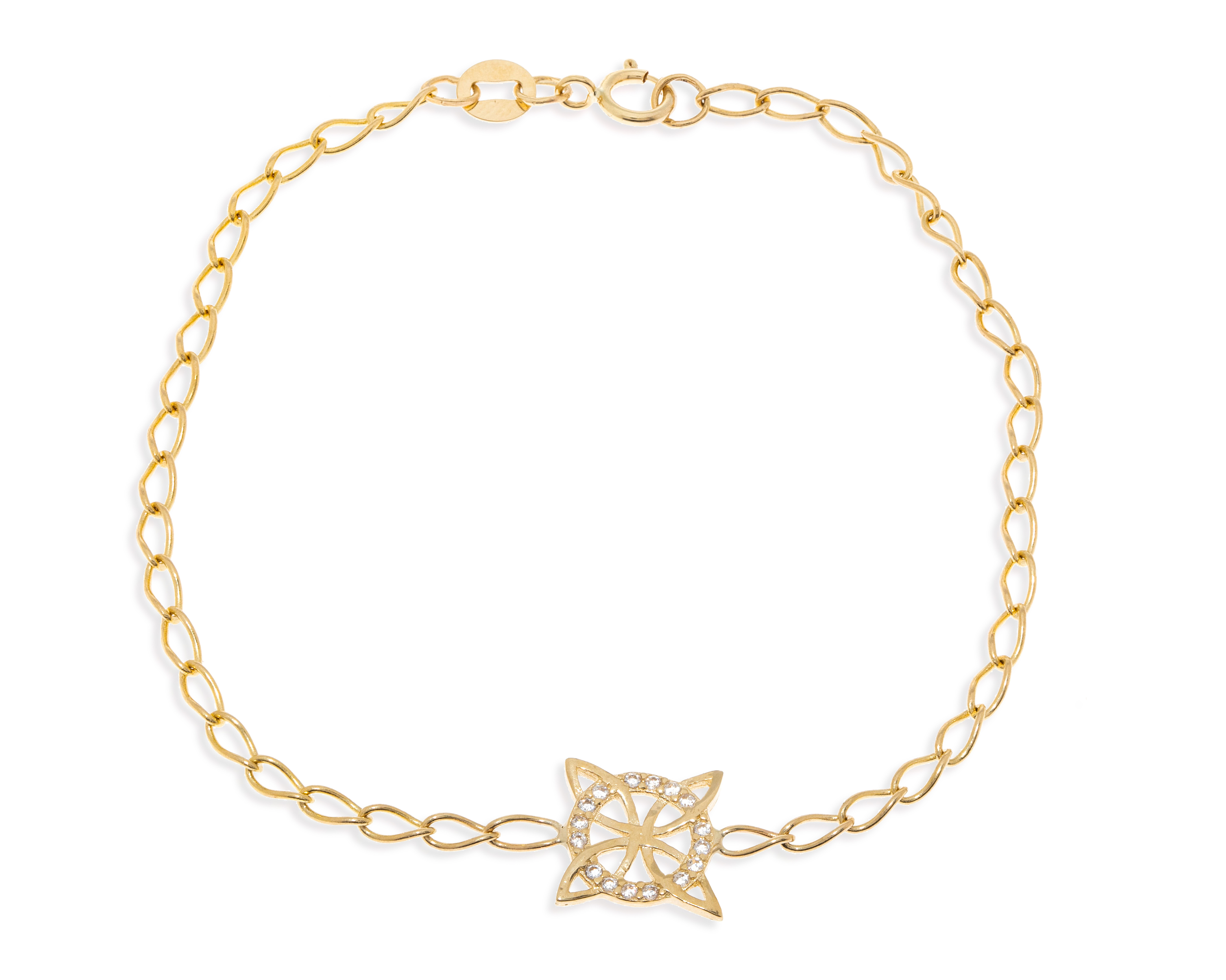 Pulsera de Oro 10K Divkuo