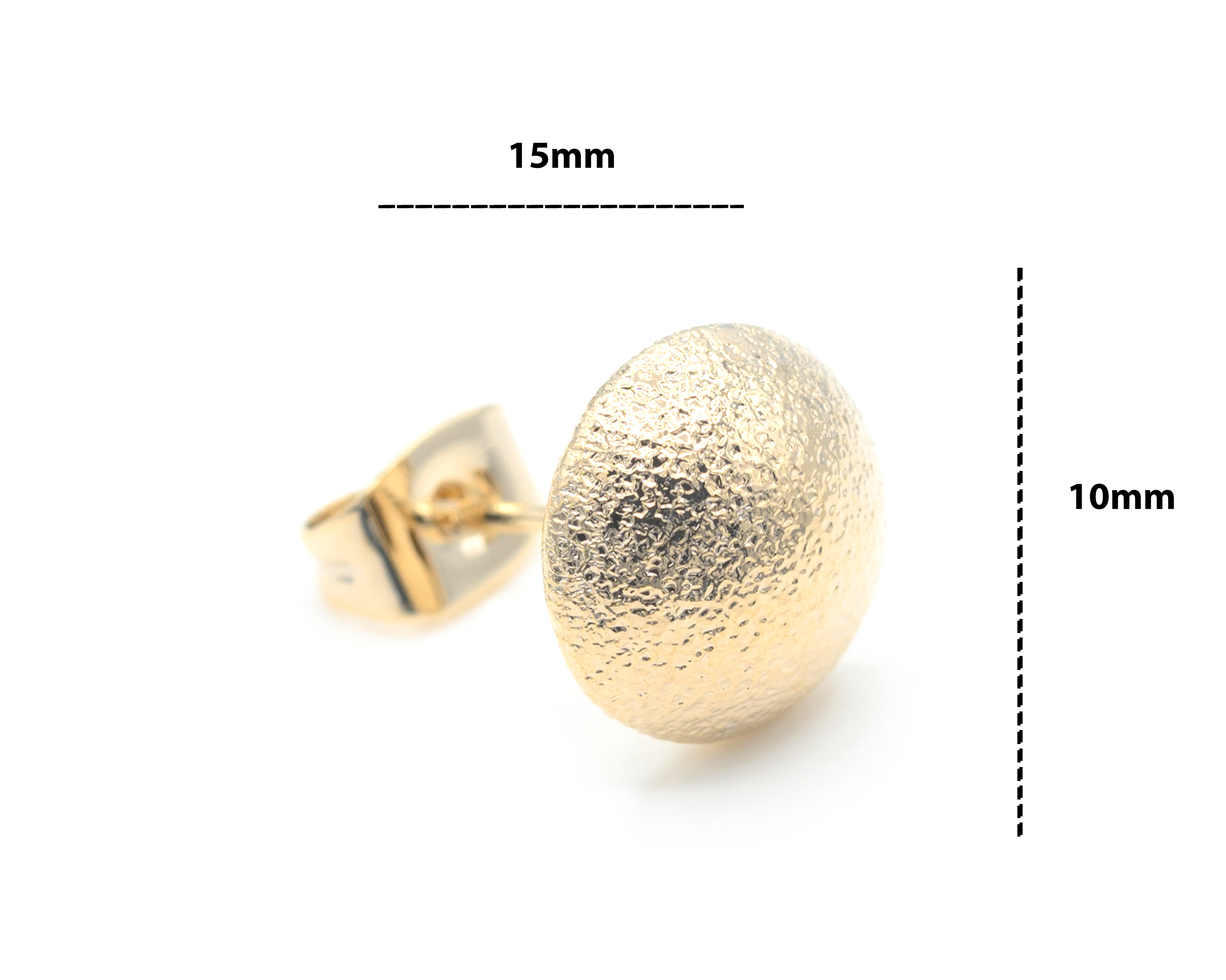 Foto 3 | Foto 3 | Aretes de Chapa de Oro 18k Petra