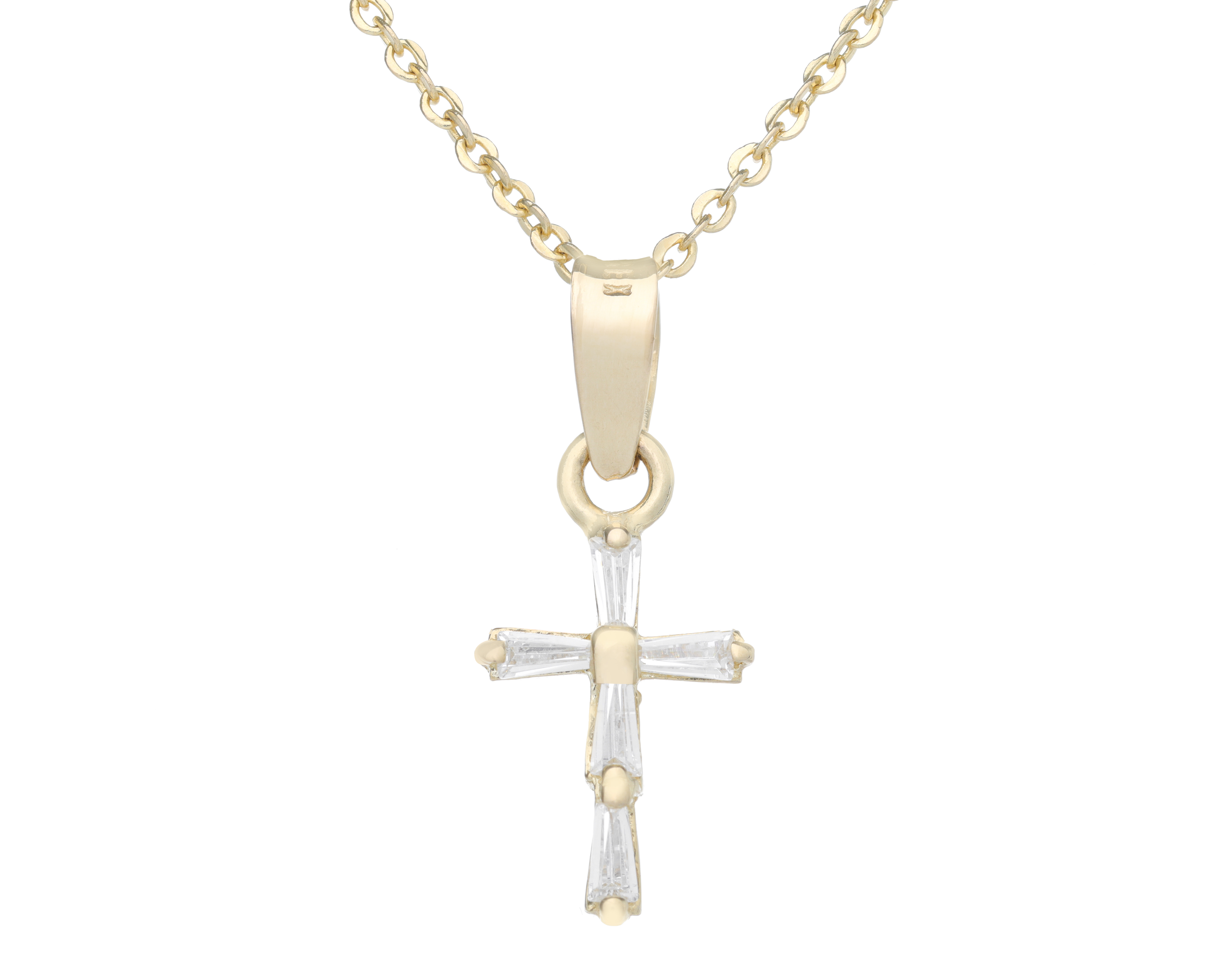 Foto 2 pulgar | Foto 1 | Collar de Oro 10K Divkuo