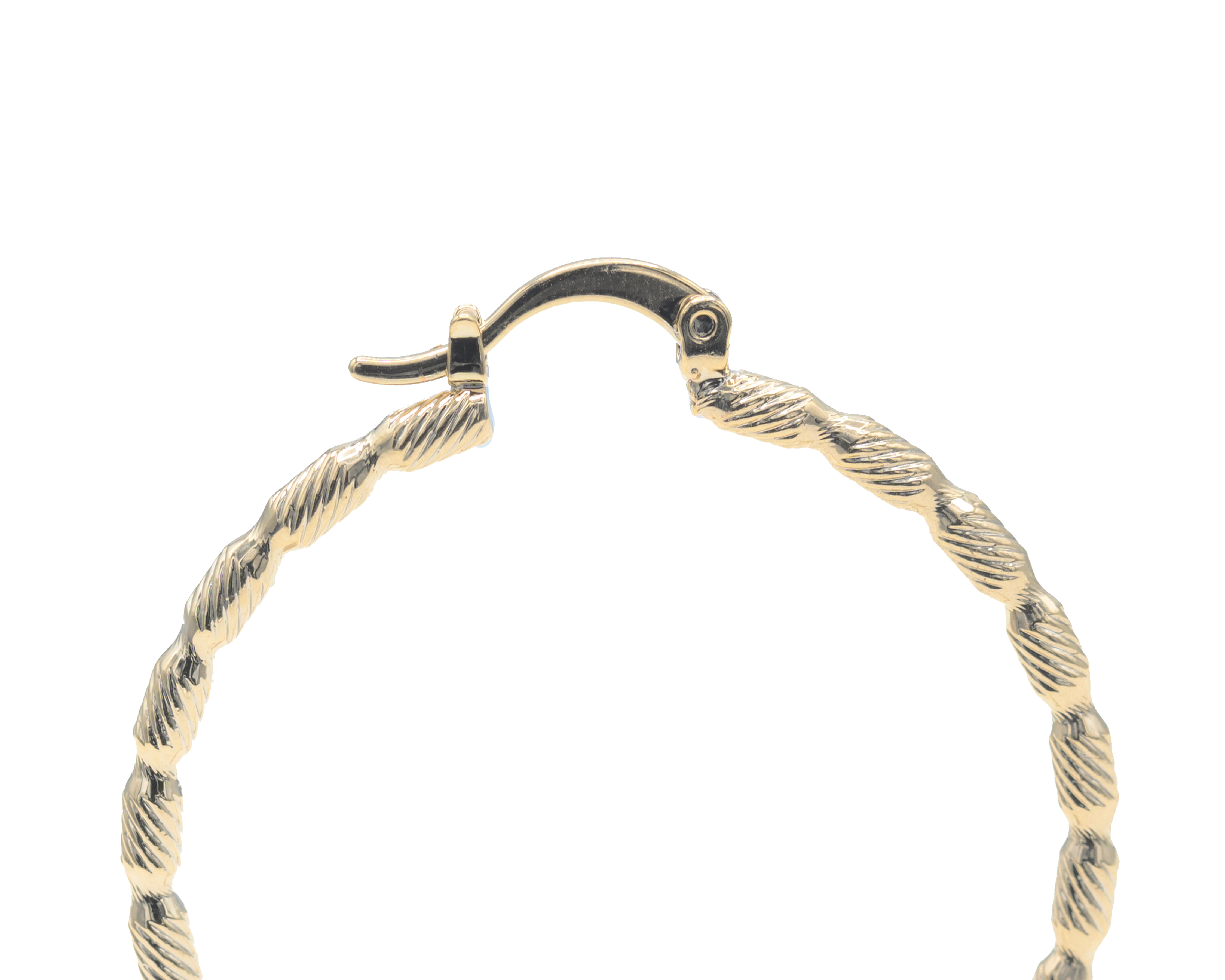 Foto 4 pulgar | Foto 3 | Aretes de Chapa de Oro 18K Petra